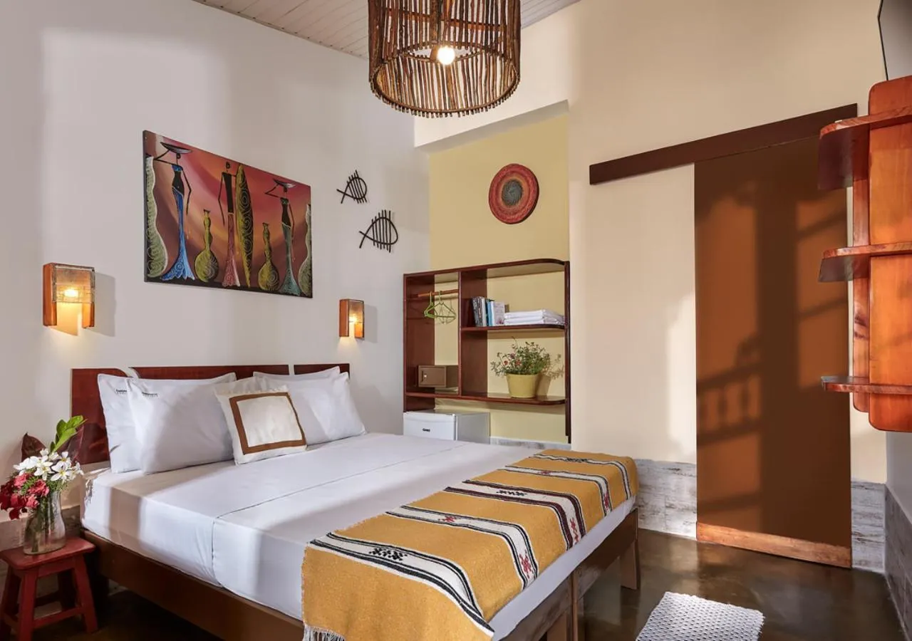 Bed in Pousada Samba do Kite