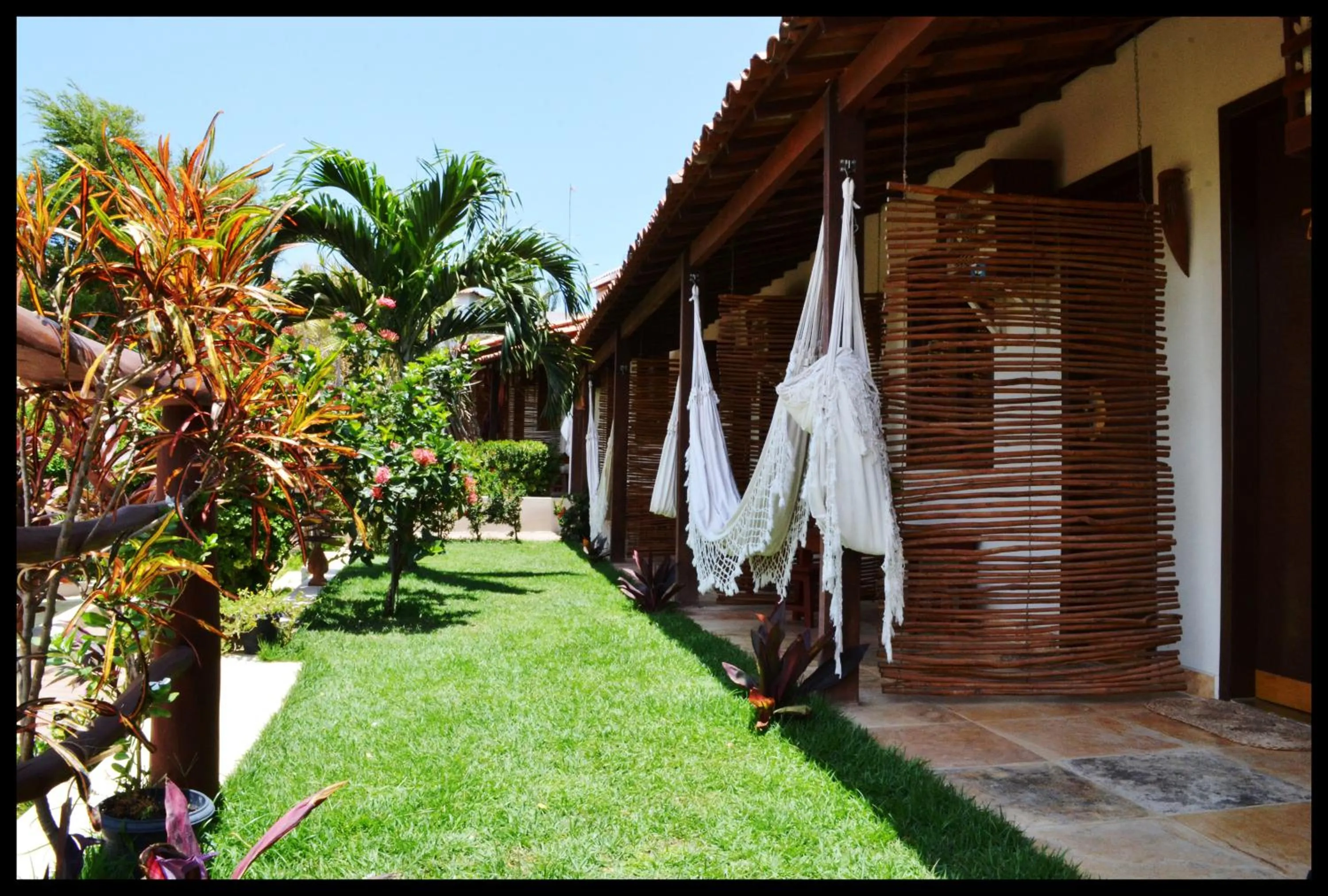 Balcony/Terrace in Pousada Samba do Kite