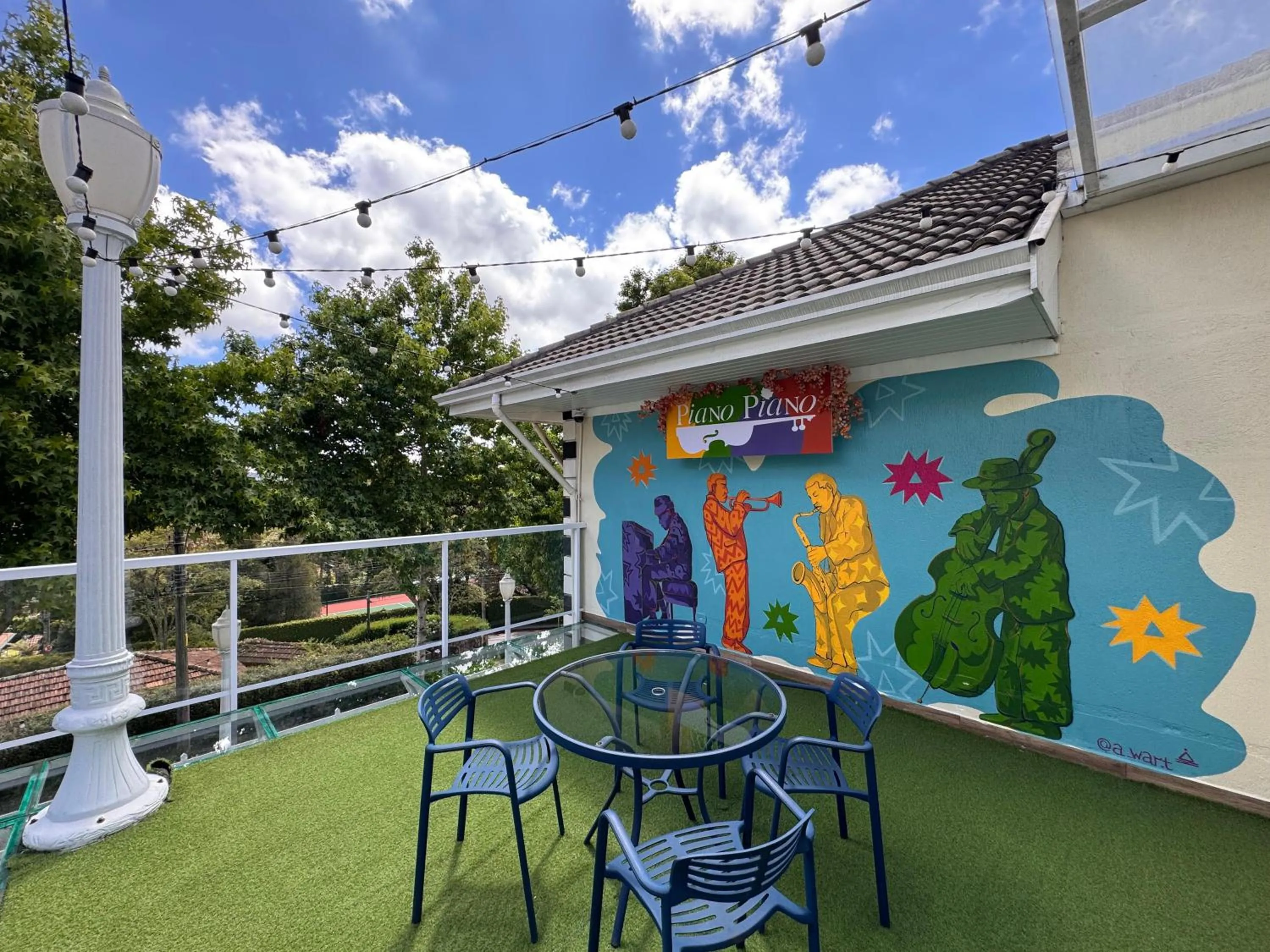 Solarium in Pousada Piano Piano