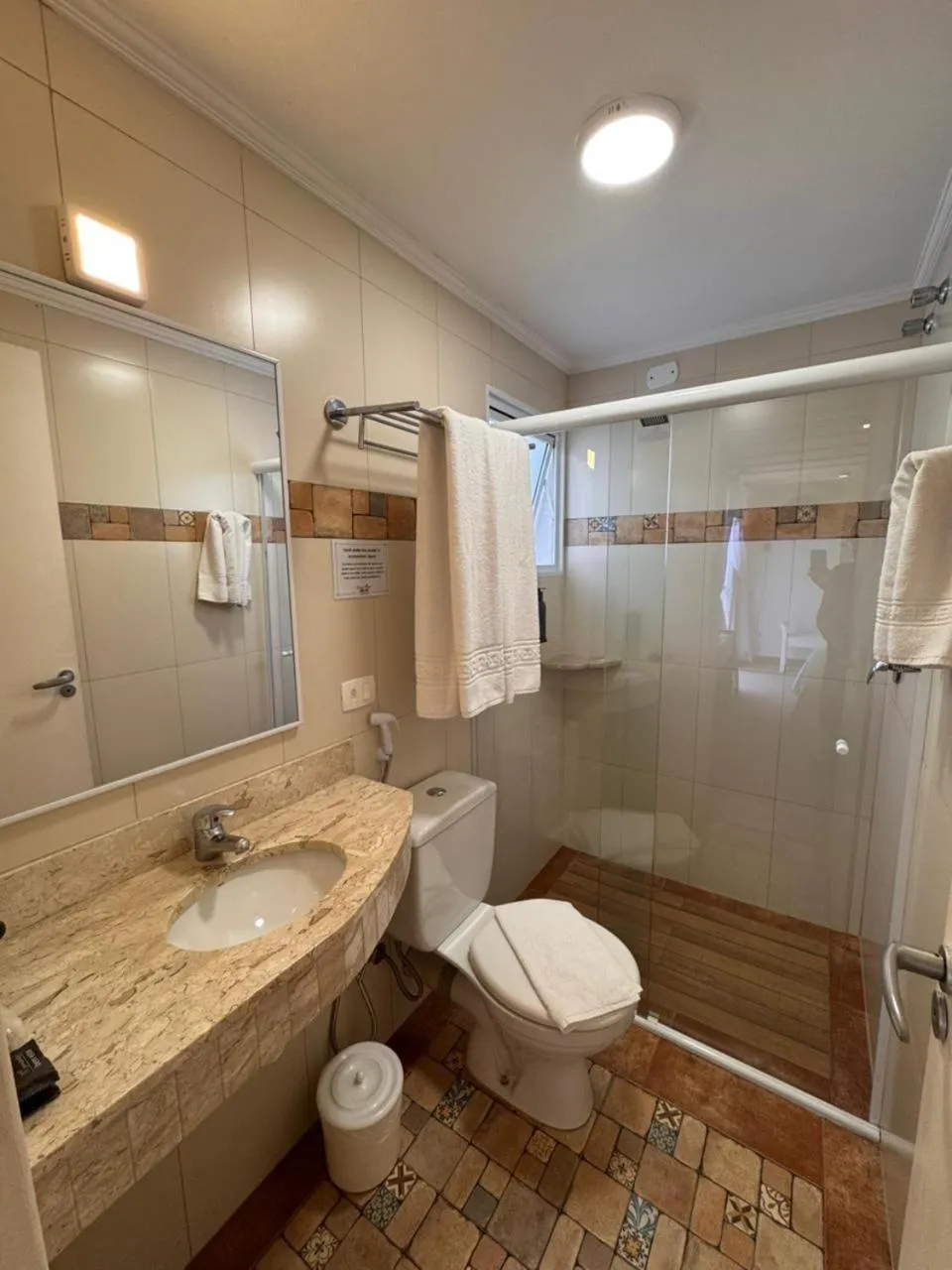 Bathroom in Pousada Piano Piano