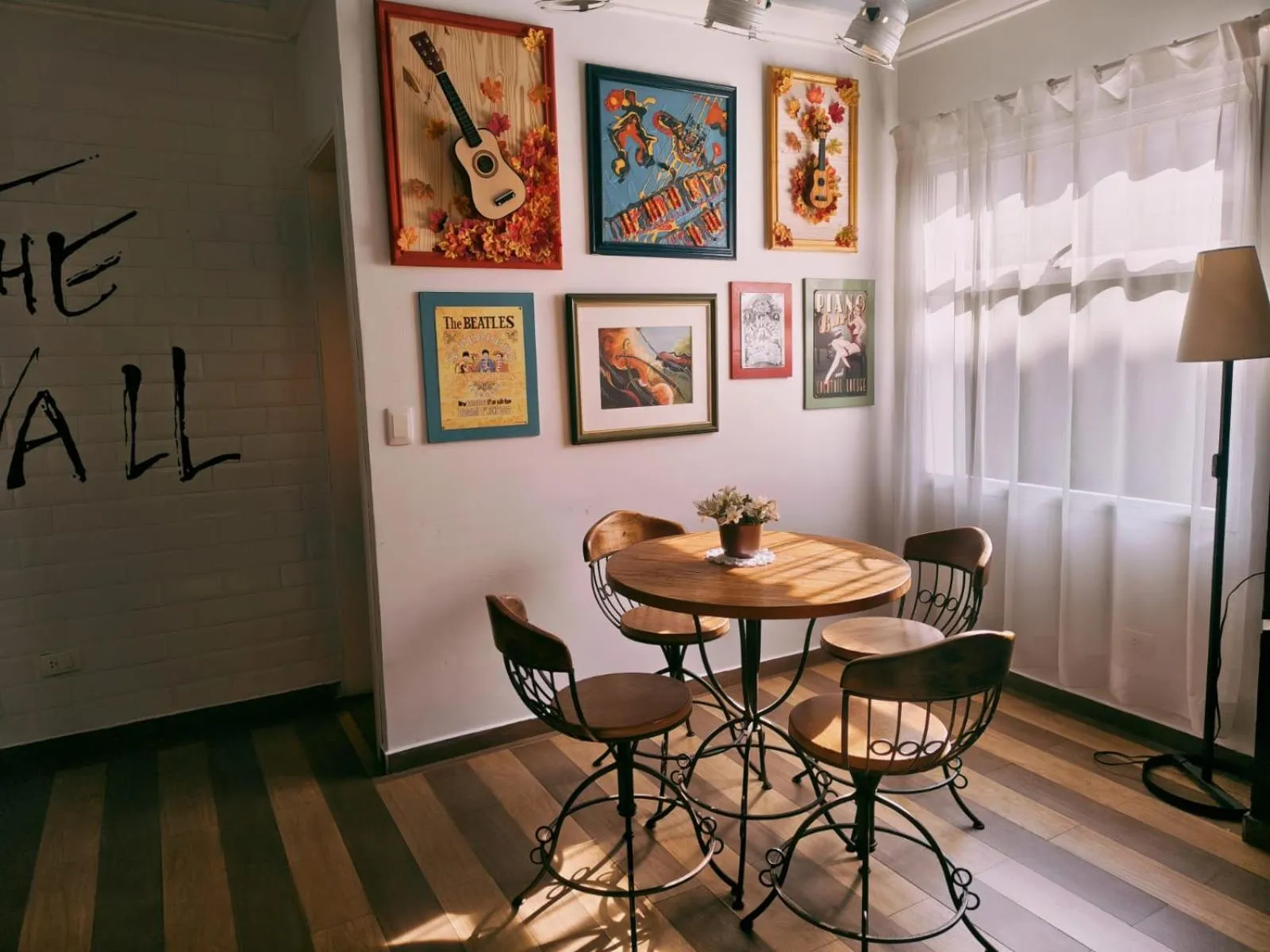 Living room in Pousada Piano Piano