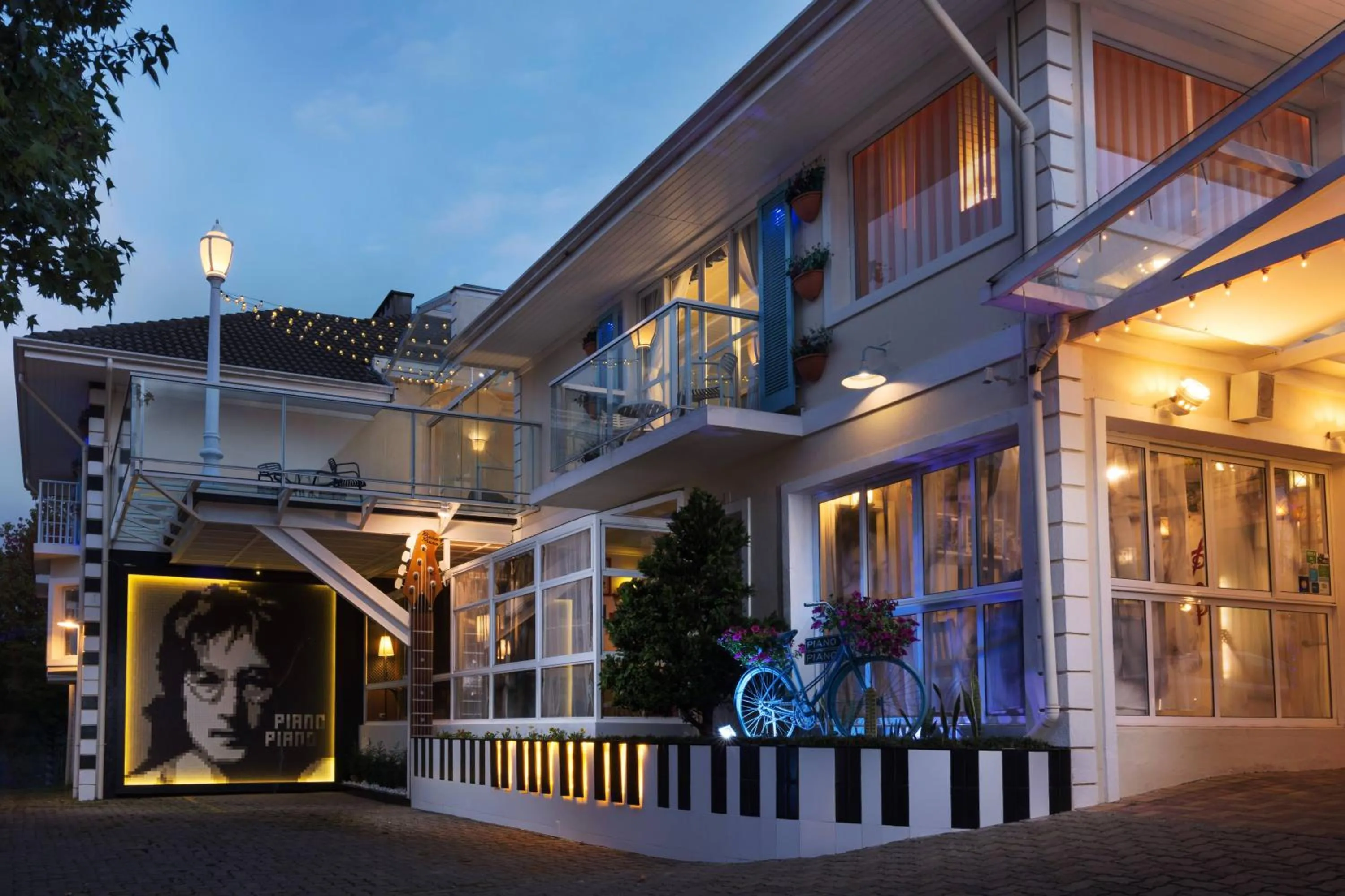 Property building in Pousada Piano Piano