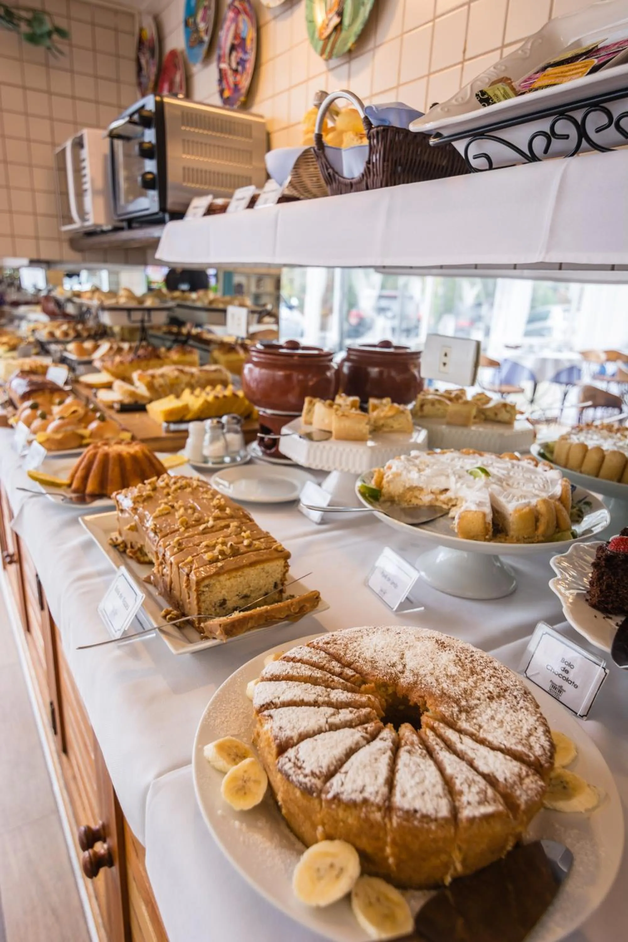 Buffet breakfast in Pousada Piano Piano