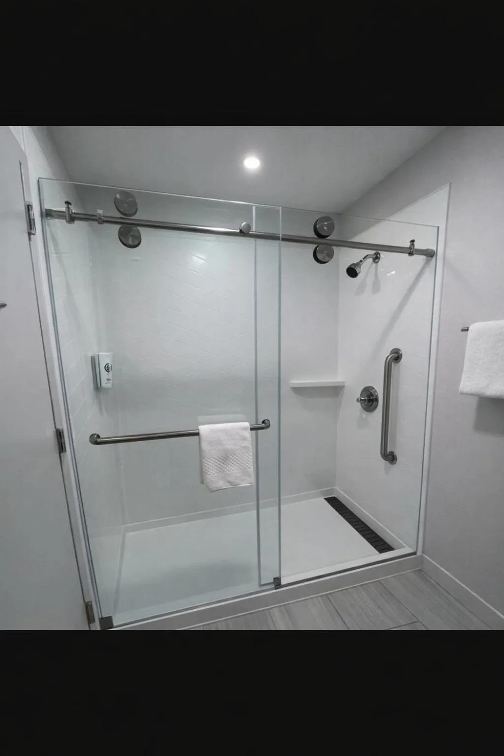 Shower in Comfort Inn & Suites Mt Laurel-Philadelphia