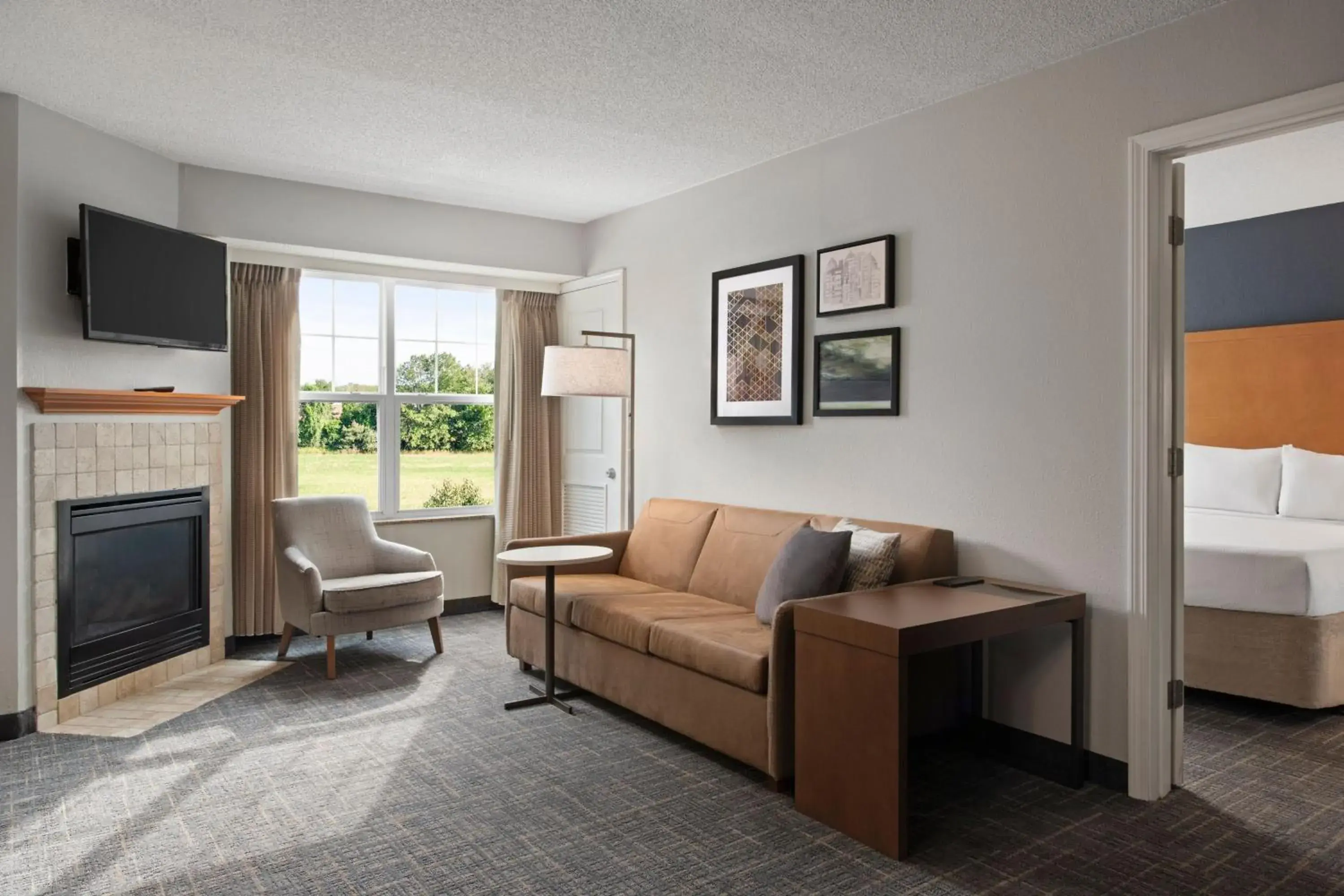 One-Bedroom King Suite with Sofa Bed in Residence Inn Mt. Laurel at Bishop's Gate One-Bedroom King Suite with Sofa Bed in Residence Inn Mt. Laurel at Bishop's Gate