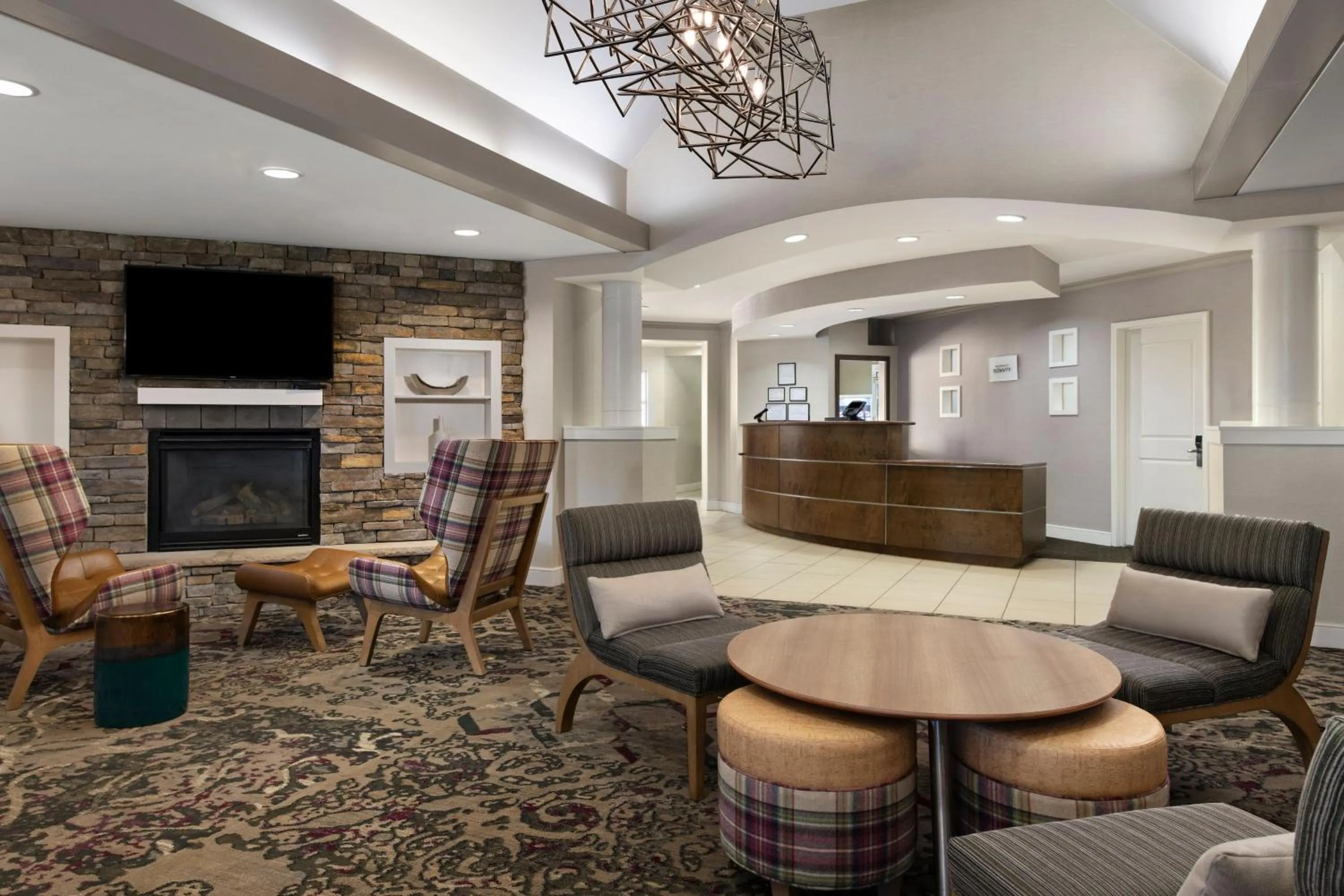 Lobby or reception in Residence Inn Mt. Laurel at Bishop's Gate