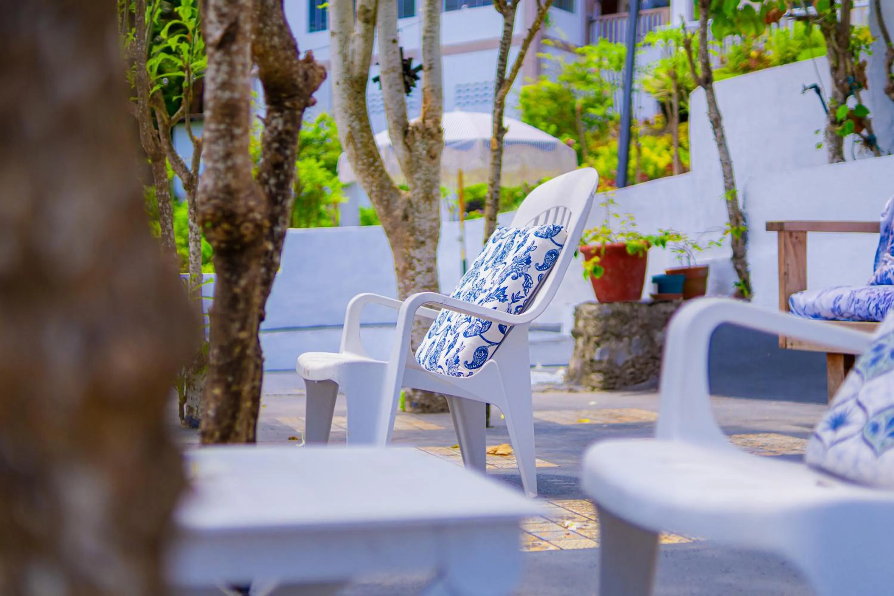 Seating area in Bintana Sa Paraiso