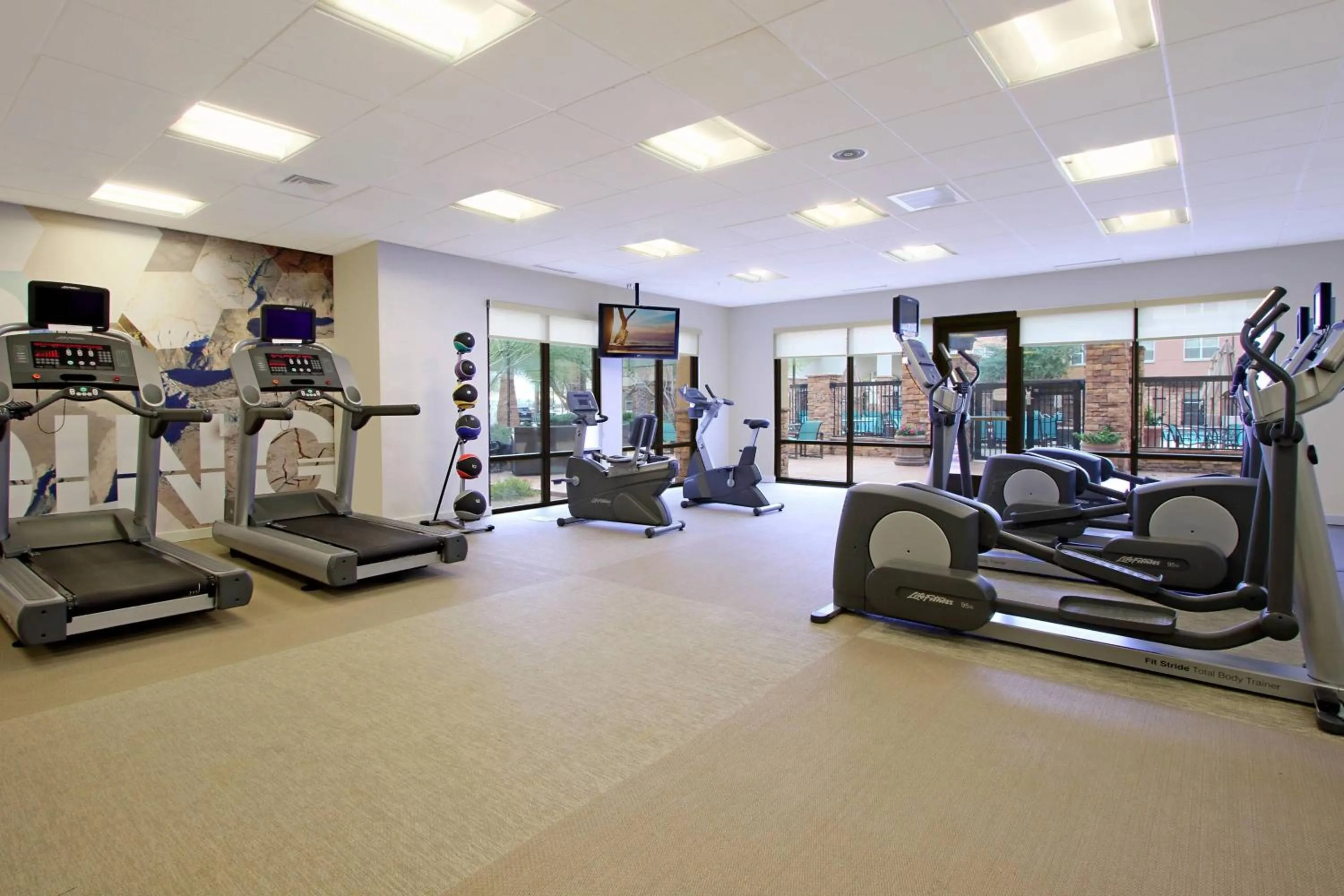 Fitness centre/facilities in Residence Inn Phoenix Glendale Sports & Entertainment District