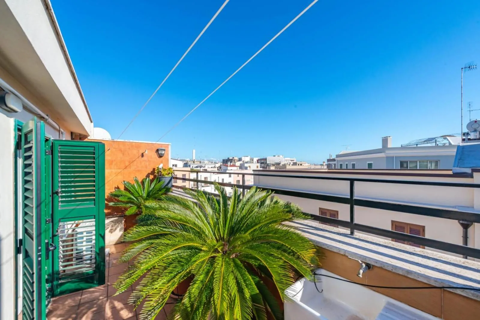 Balcony/Terrace in B&b SAN LORENZO