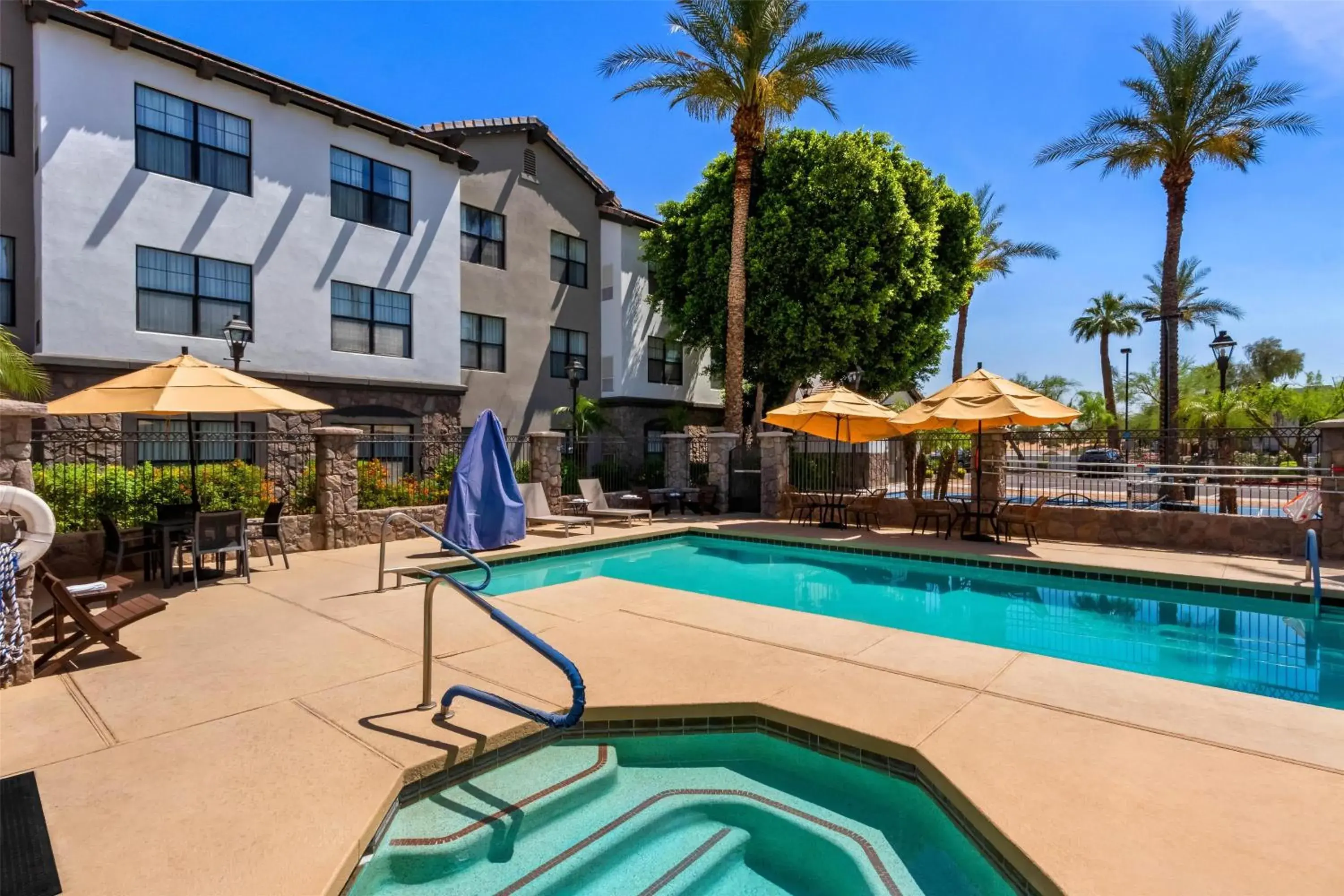 Pool view in Sonesta ES Suites Phoenix Goodyear Pool view in Sonesta ES Suites Phoenix Goodyear