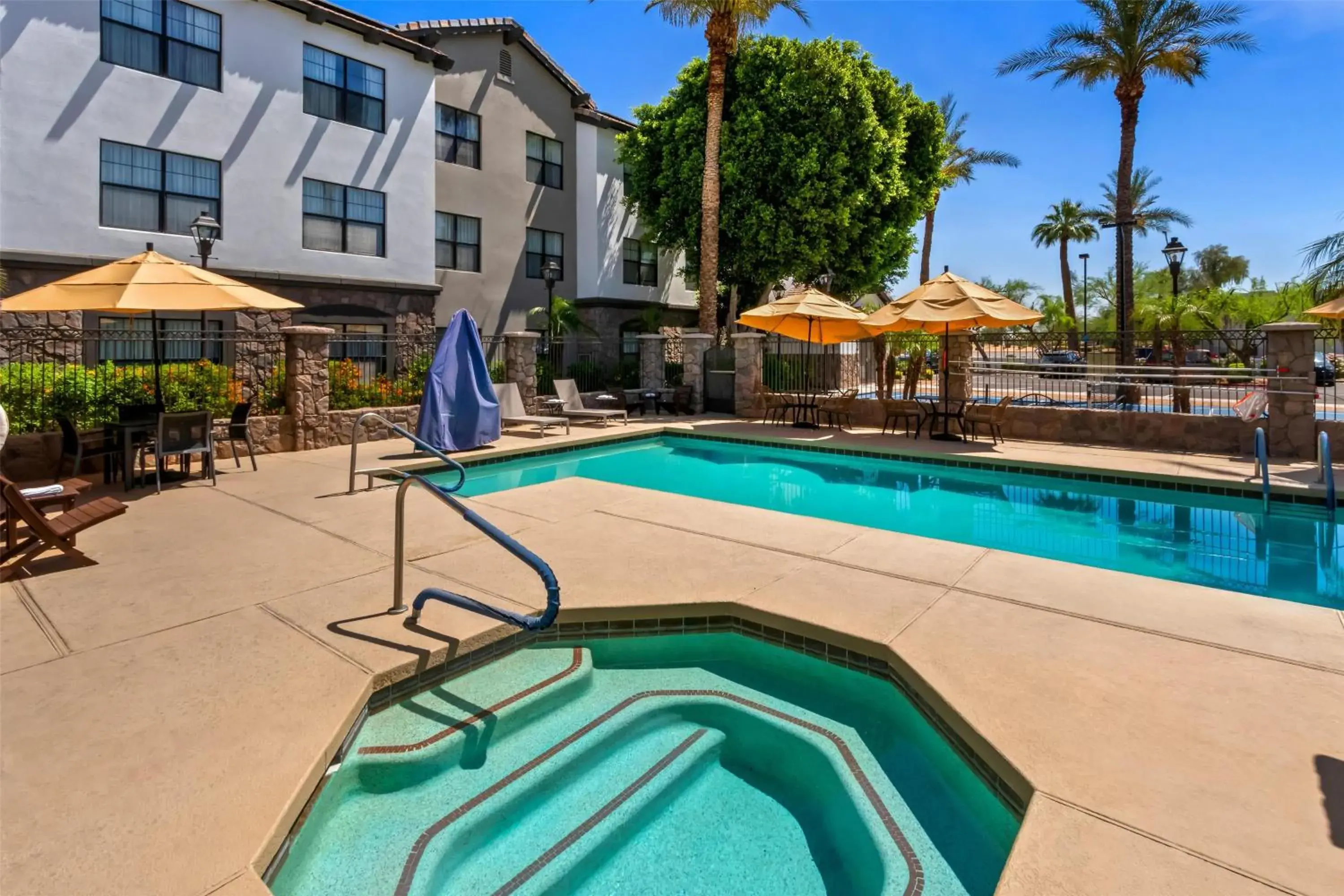 Pool view in Sonesta ES Suites Phoenix Goodyear Pool view in Sonesta ES Suites Phoenix Goodyear