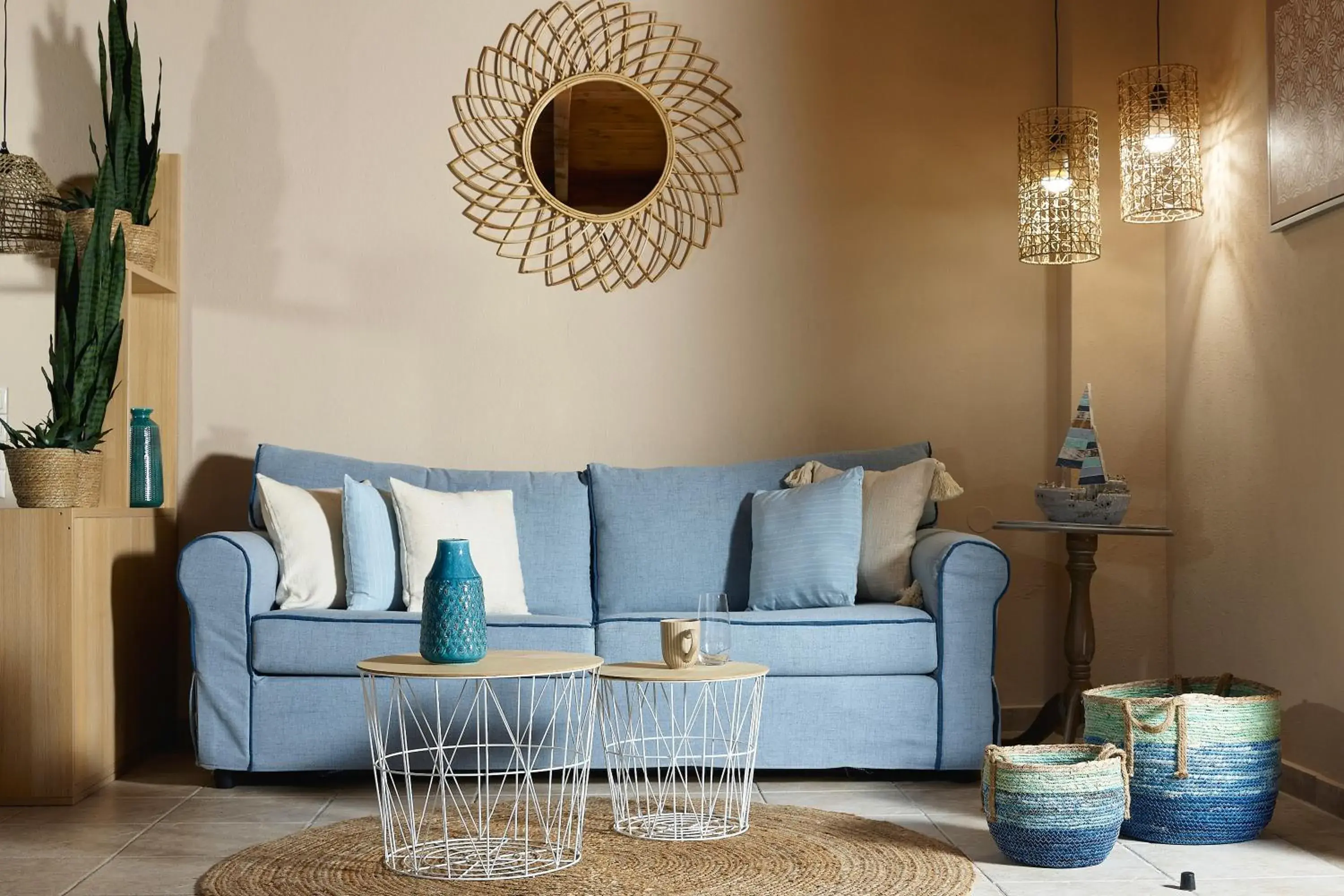 Living room in Kreta Natur Living room in Kreta Natur