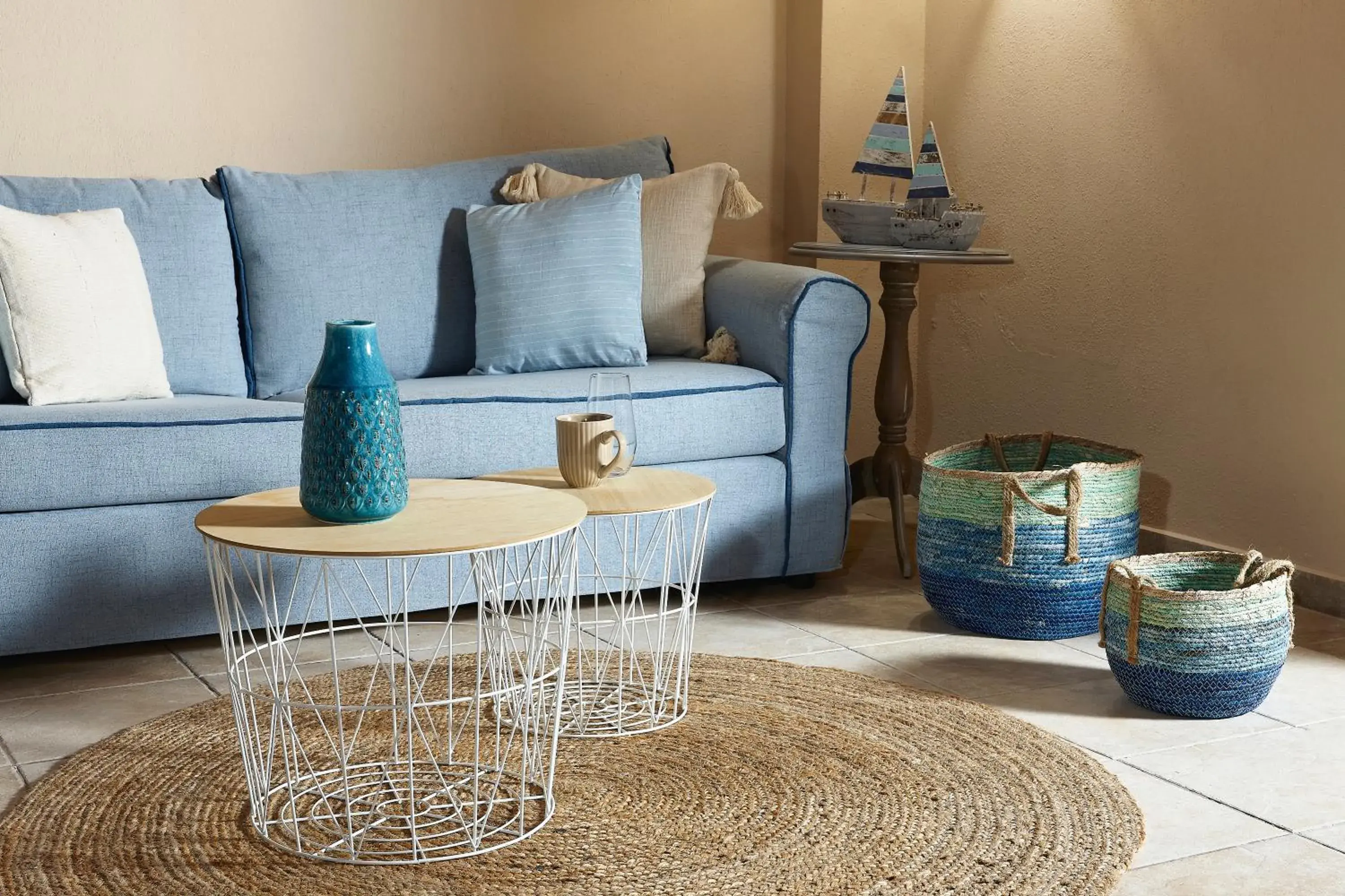 Living room in Kreta Natur Living room in Kreta Natur