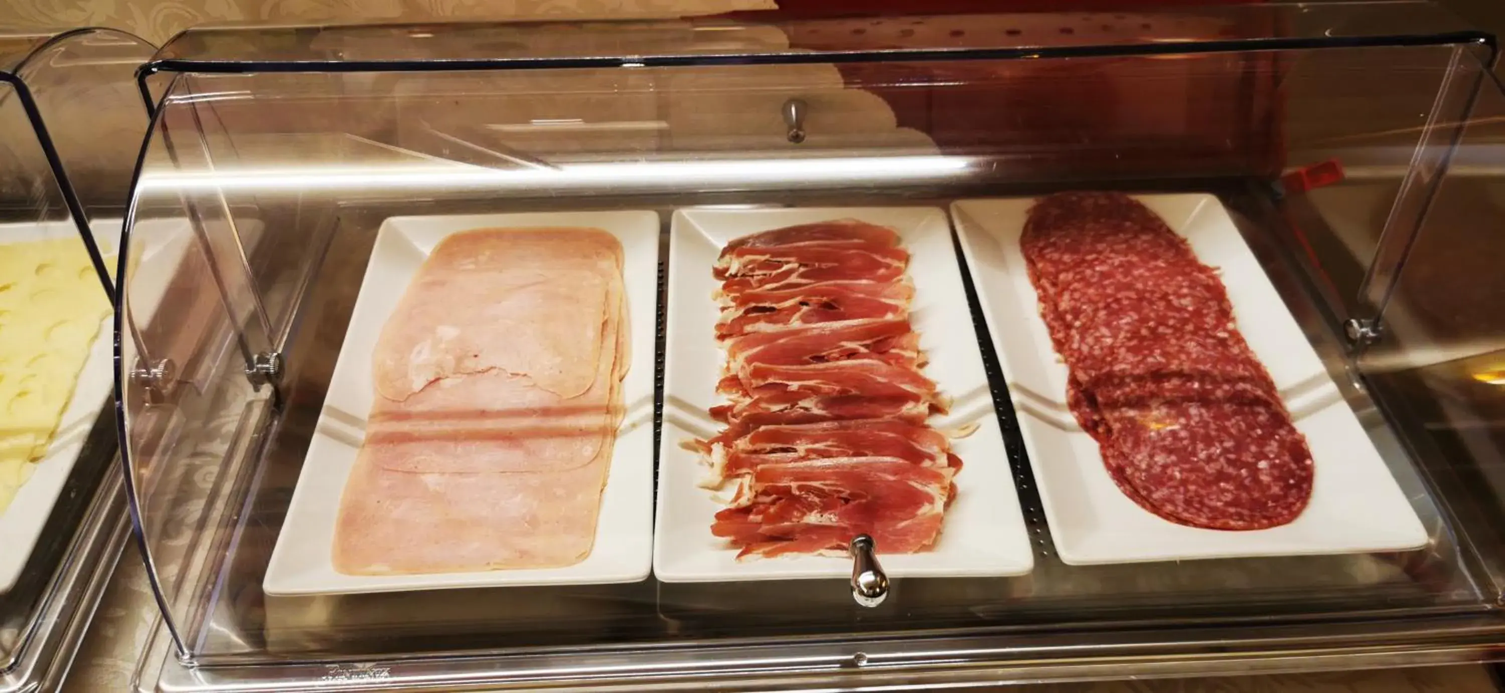 Buffet breakfast in New Alexander Hotel Buffet breakfast in New Alexander Hotel