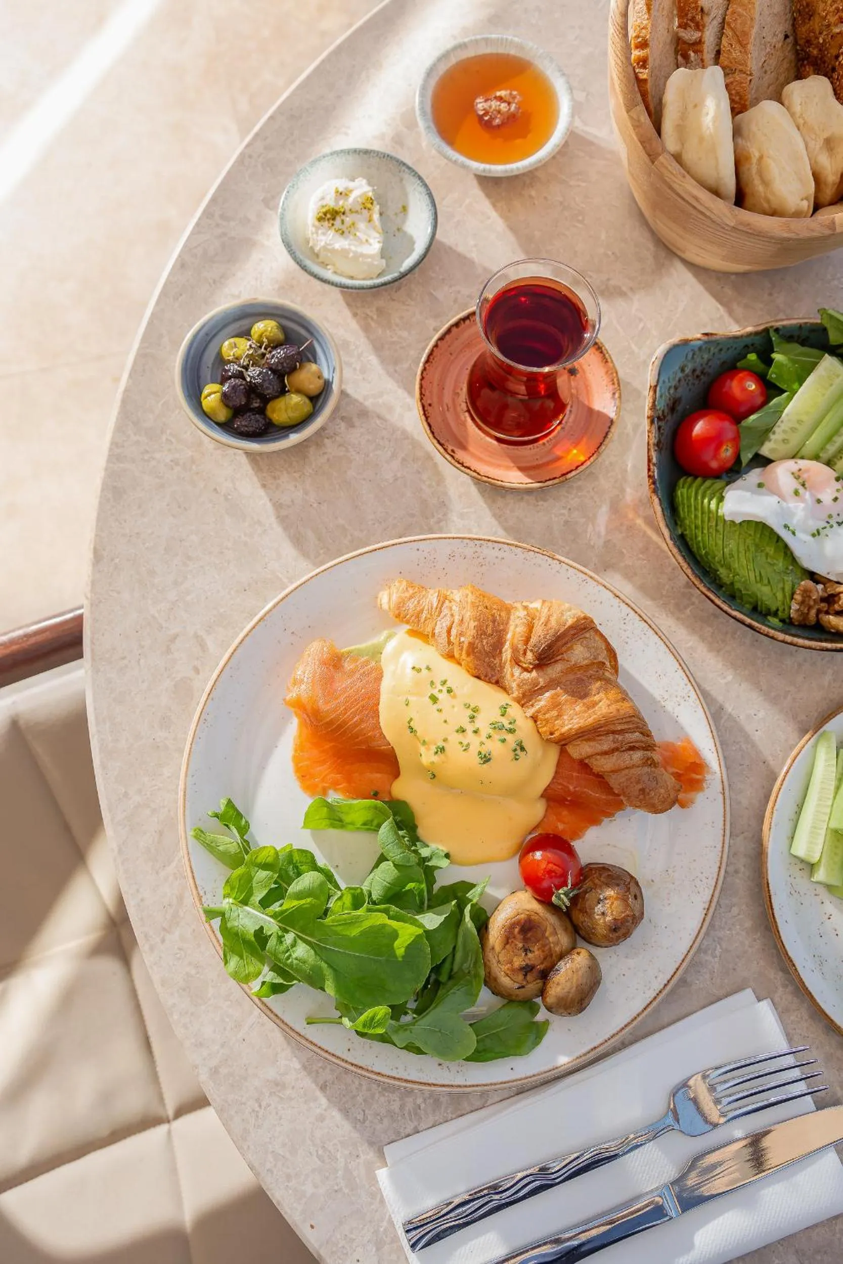 Breakfast in Allium Bodrum Resort & Spa