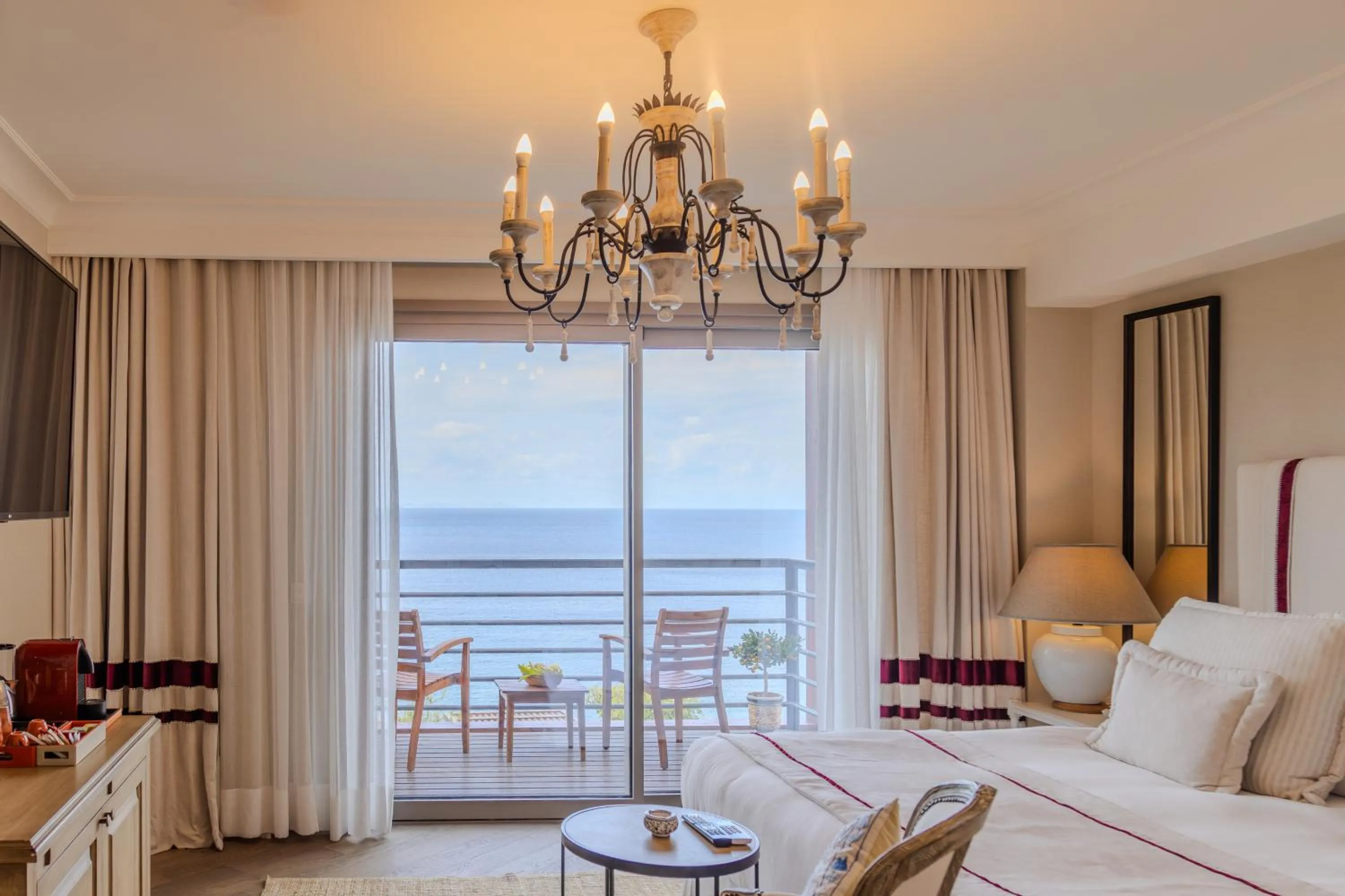 View (from property/room), Bed in Allium Bodrum Resort & Spa