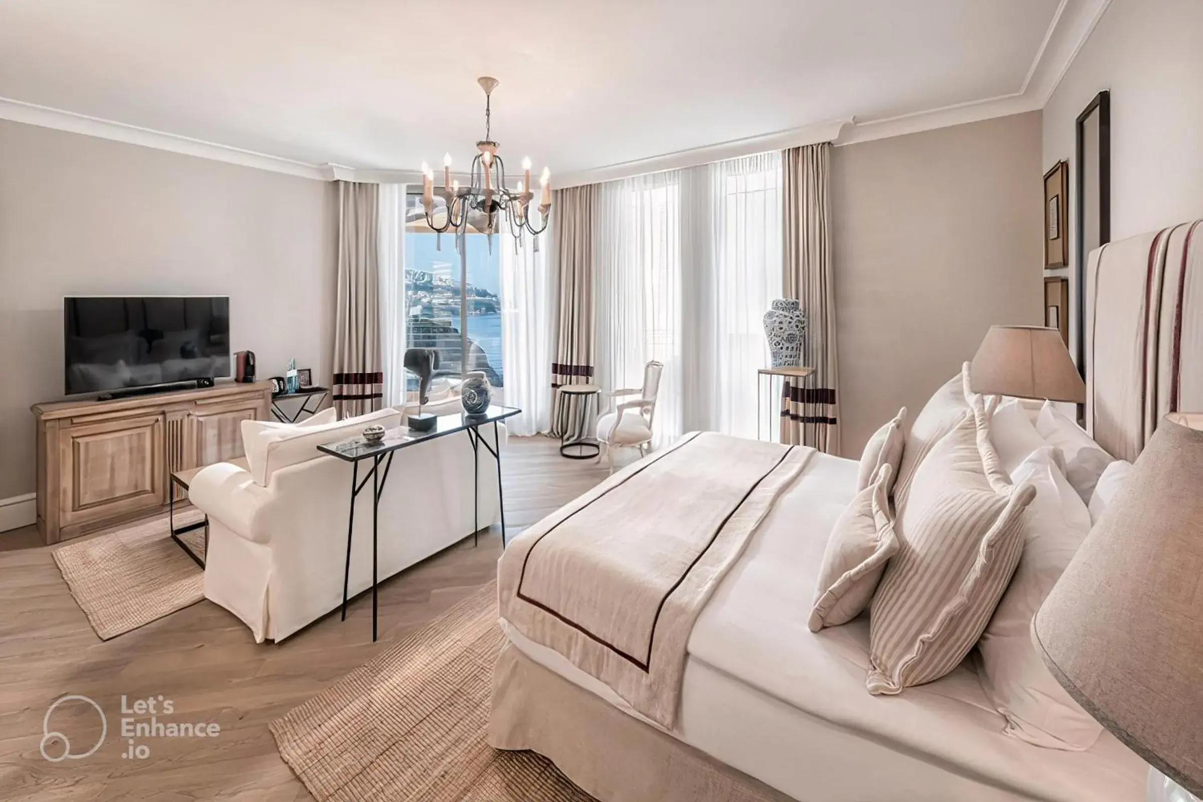 Garden view, Bed in Allium Bodrum Resort & Spa Garden view, Bed in Allium Bodrum Resort & Spa
