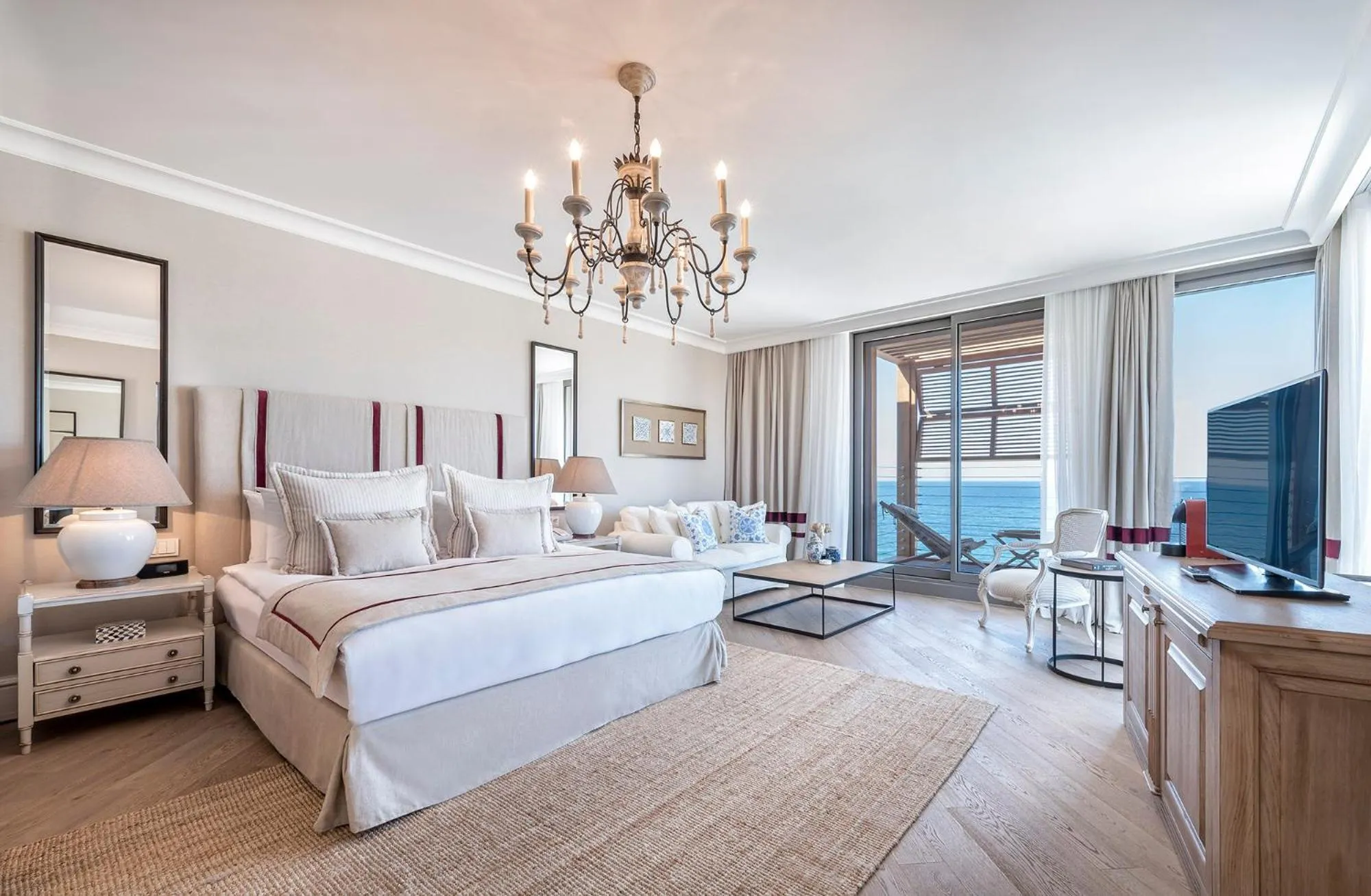 Bed in Allium Bodrum Resort & Spa