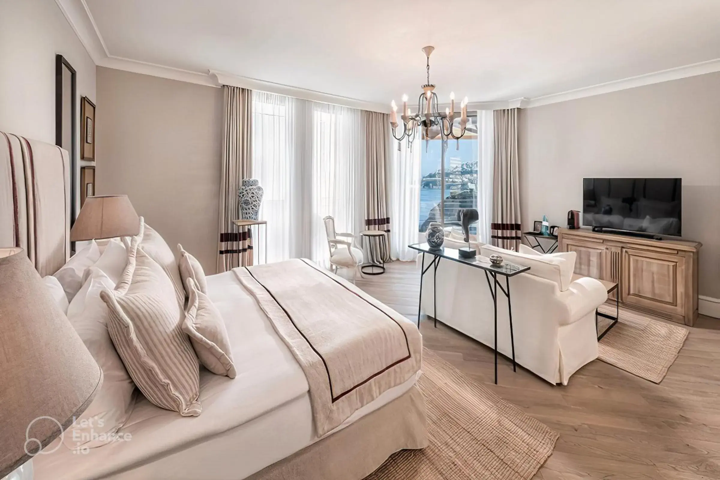 Garden view, Bed in Allium Bodrum Resort & Spa Garden view, Bed in Allium Bodrum Resort & Spa