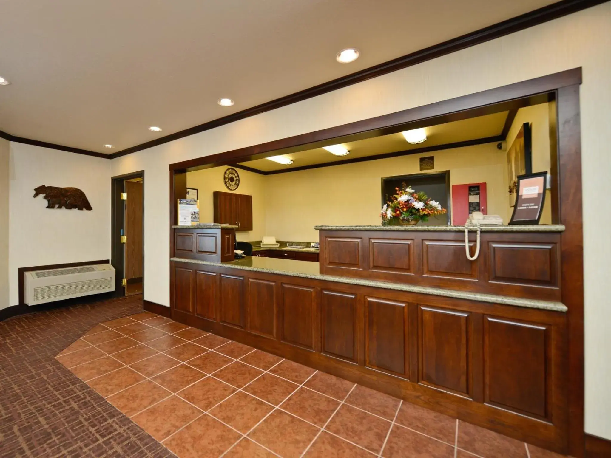 Lobby or reception in Yellowstone West Gate Hotel Lobby or reception in Yellowstone West Gate Hotel
