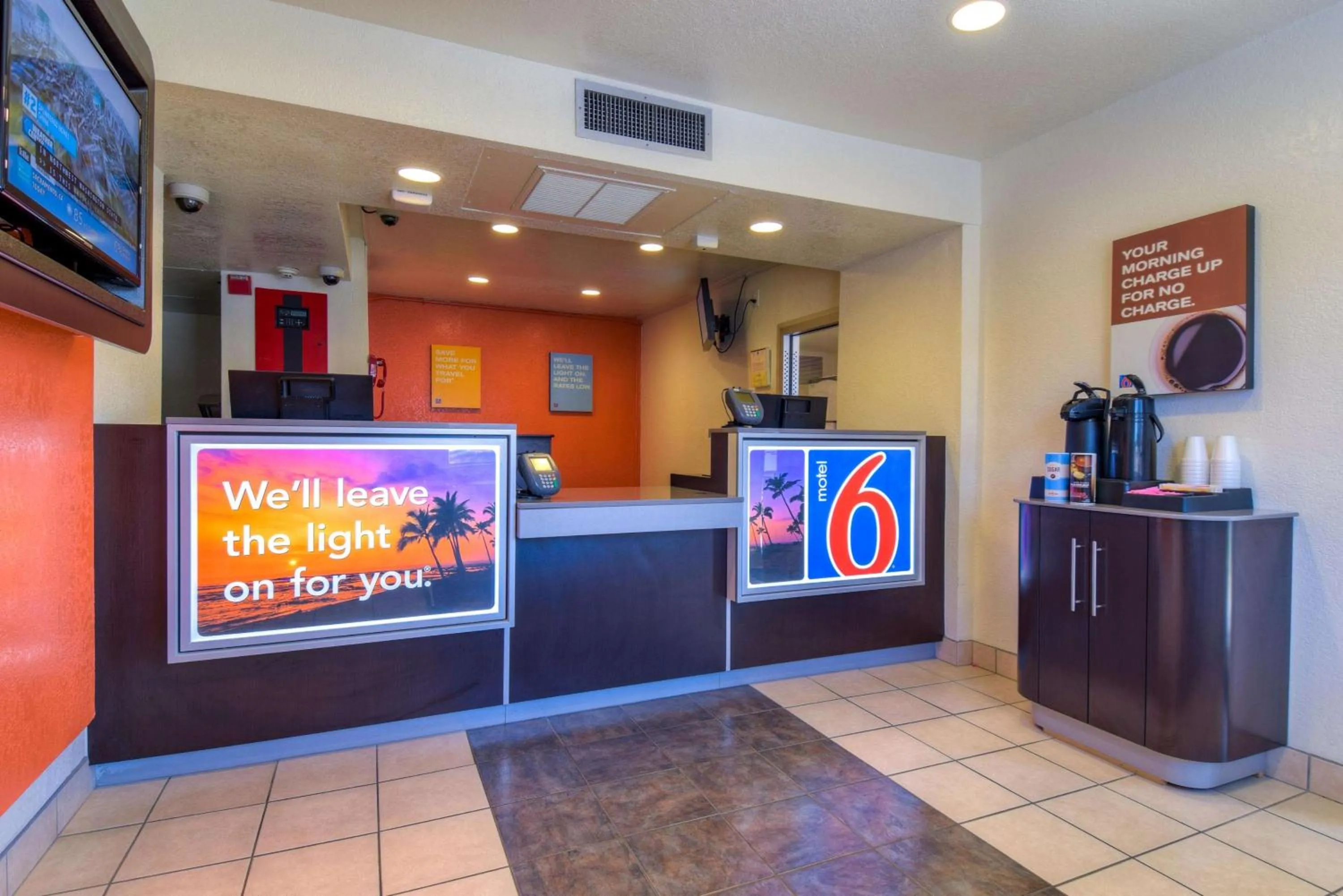 TV and multimedia in Motel 6-Jurupa Valley, CA - Riverside West