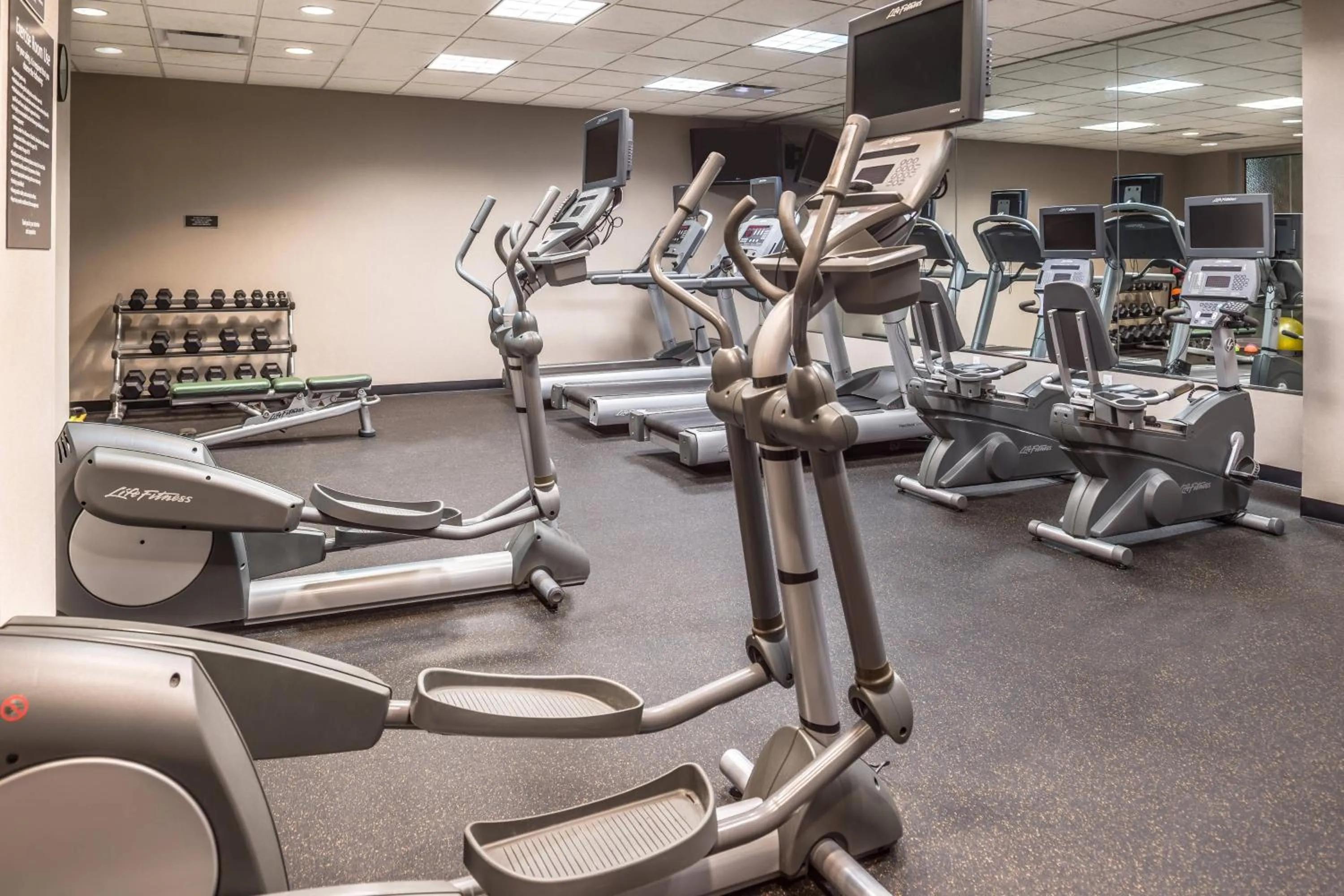 Fitness centre/facilities in Residence Inn Pittsburgh North Shore