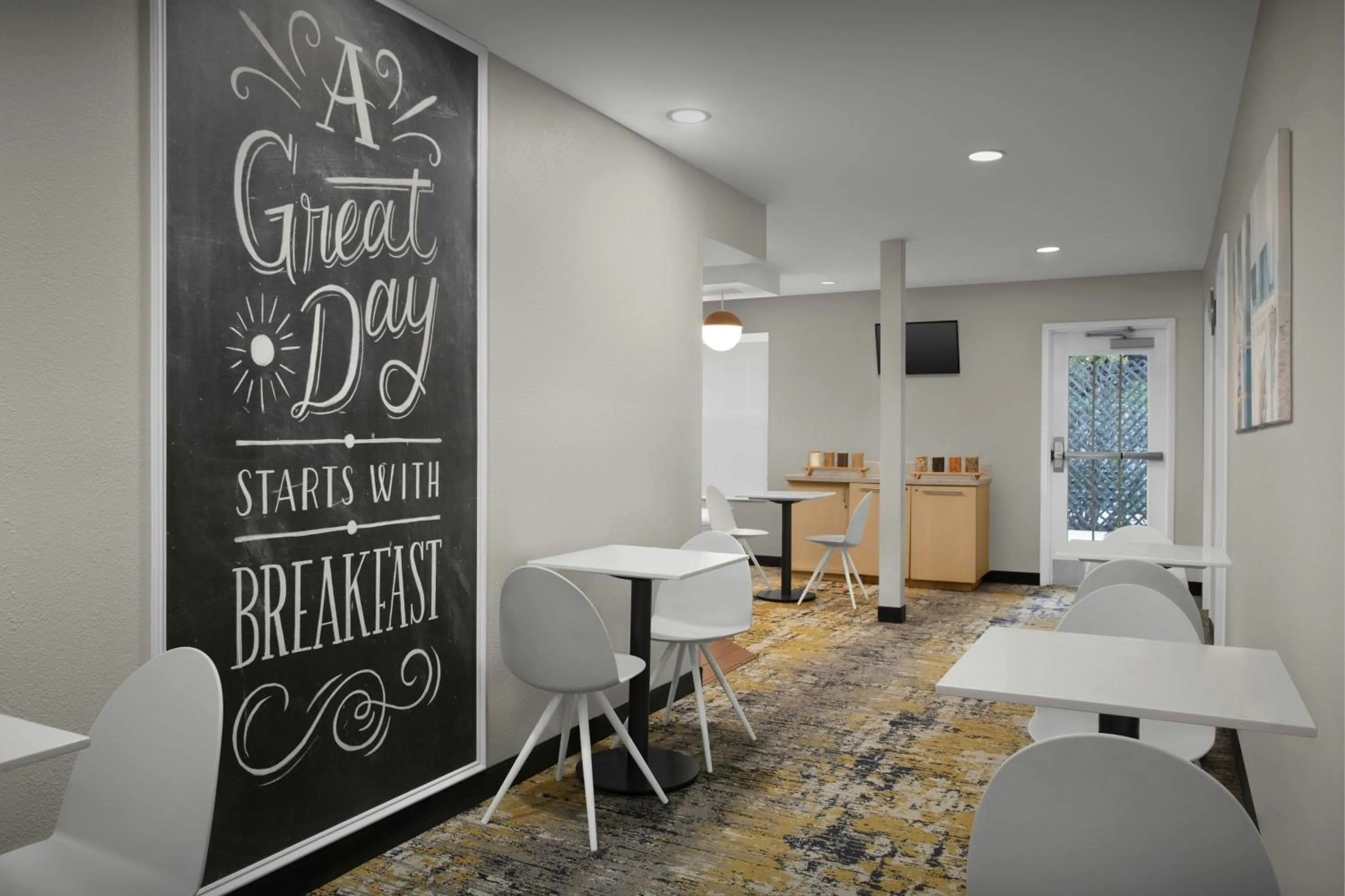 Breakfast in TownePlace Suites Pensacola