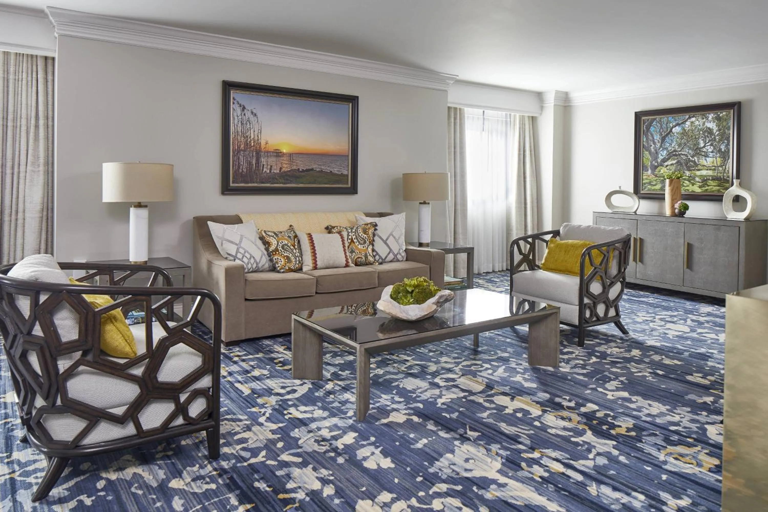 Living room in Grand Hotel Golf Resort & Spa, Autograph Collection