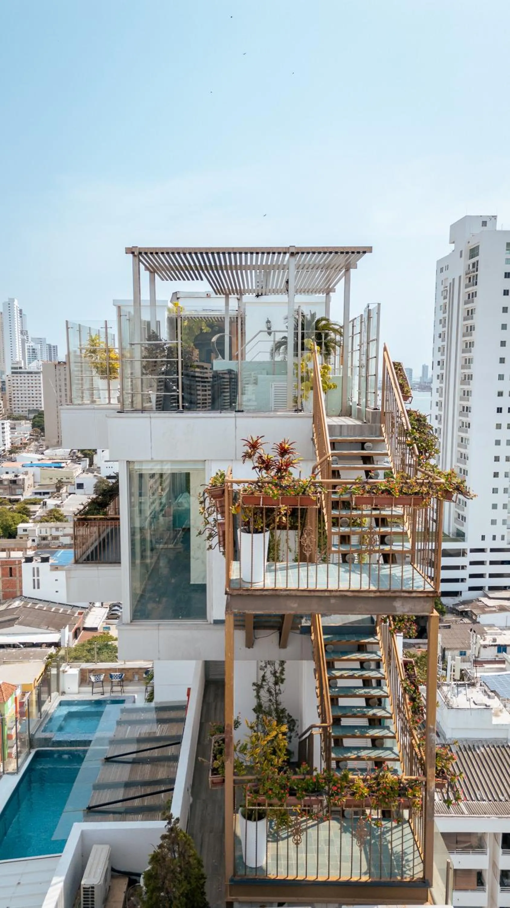 Bird's eye view in Hotel Zi One Luxury