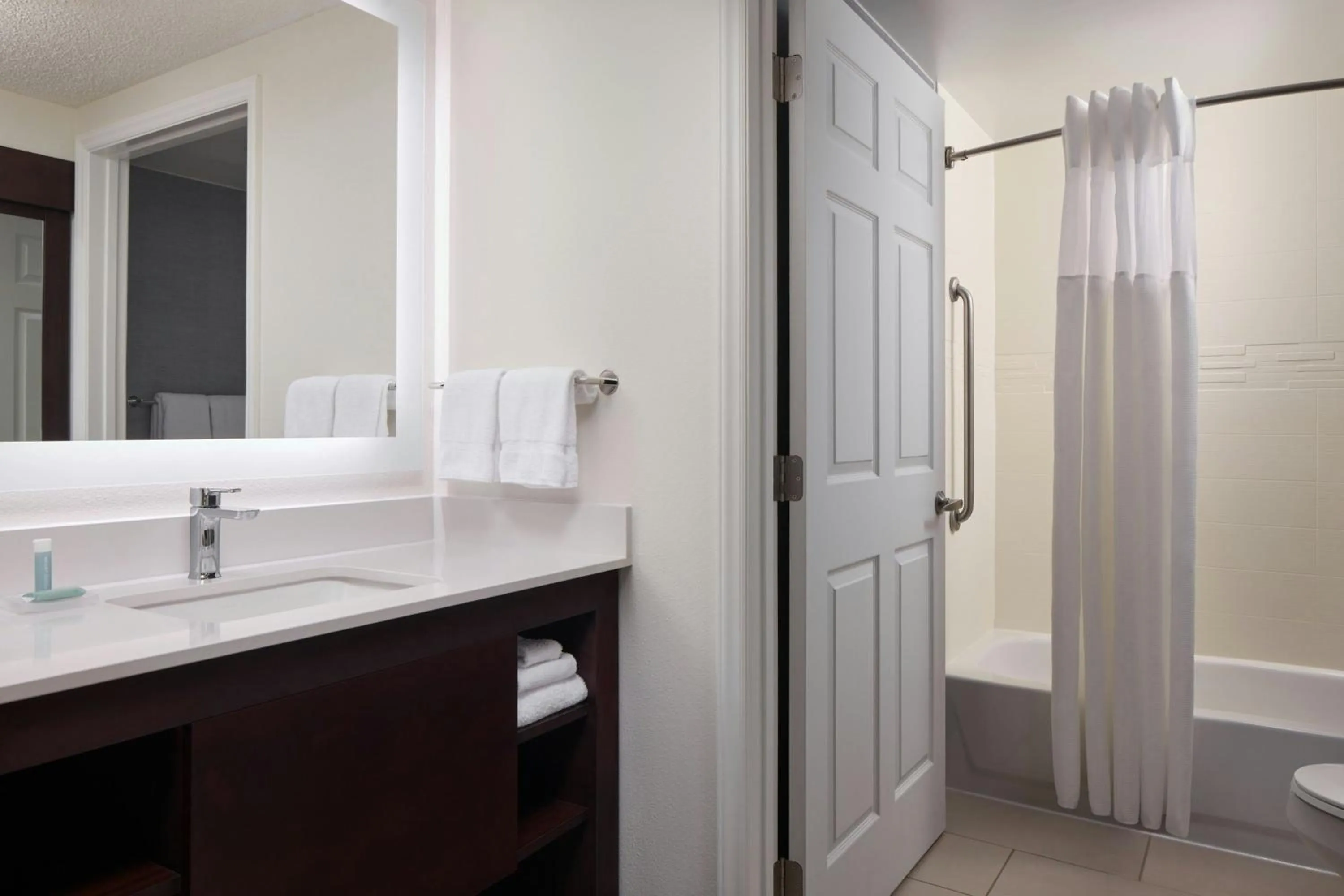 Bathroom in Residence Inn by Marriott Raleigh Crabtree Valley