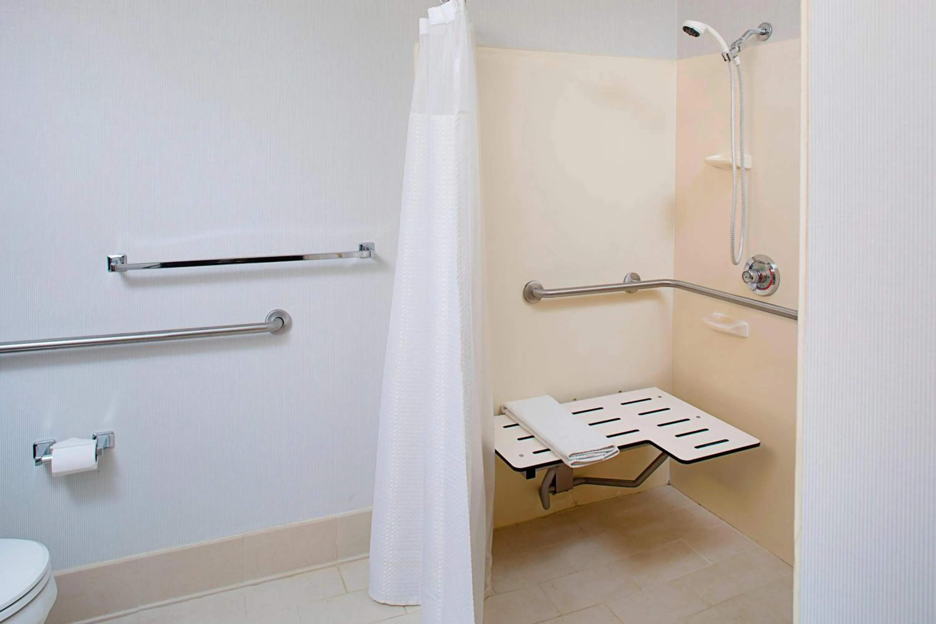 Bathroom in Courtyard Durham Near Duke University/Downtown