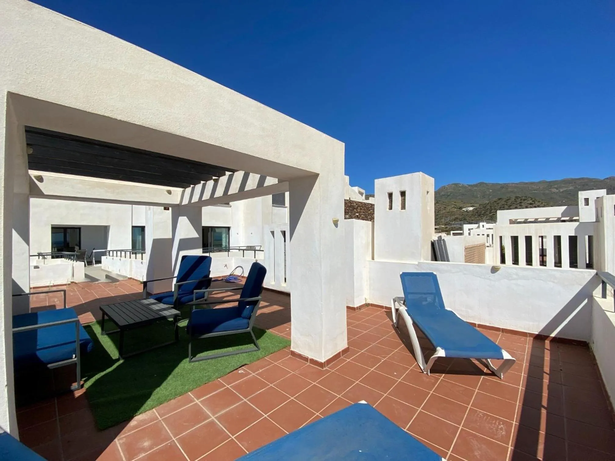 Patio in Mojacarholiday