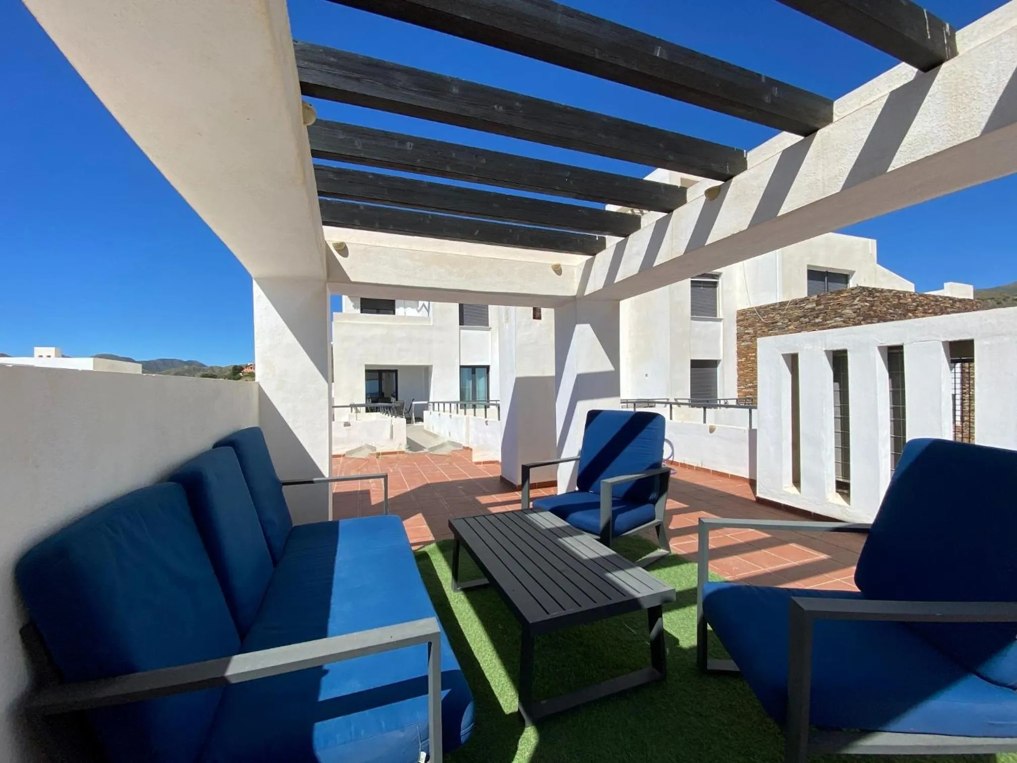 Patio in Mojacarholiday