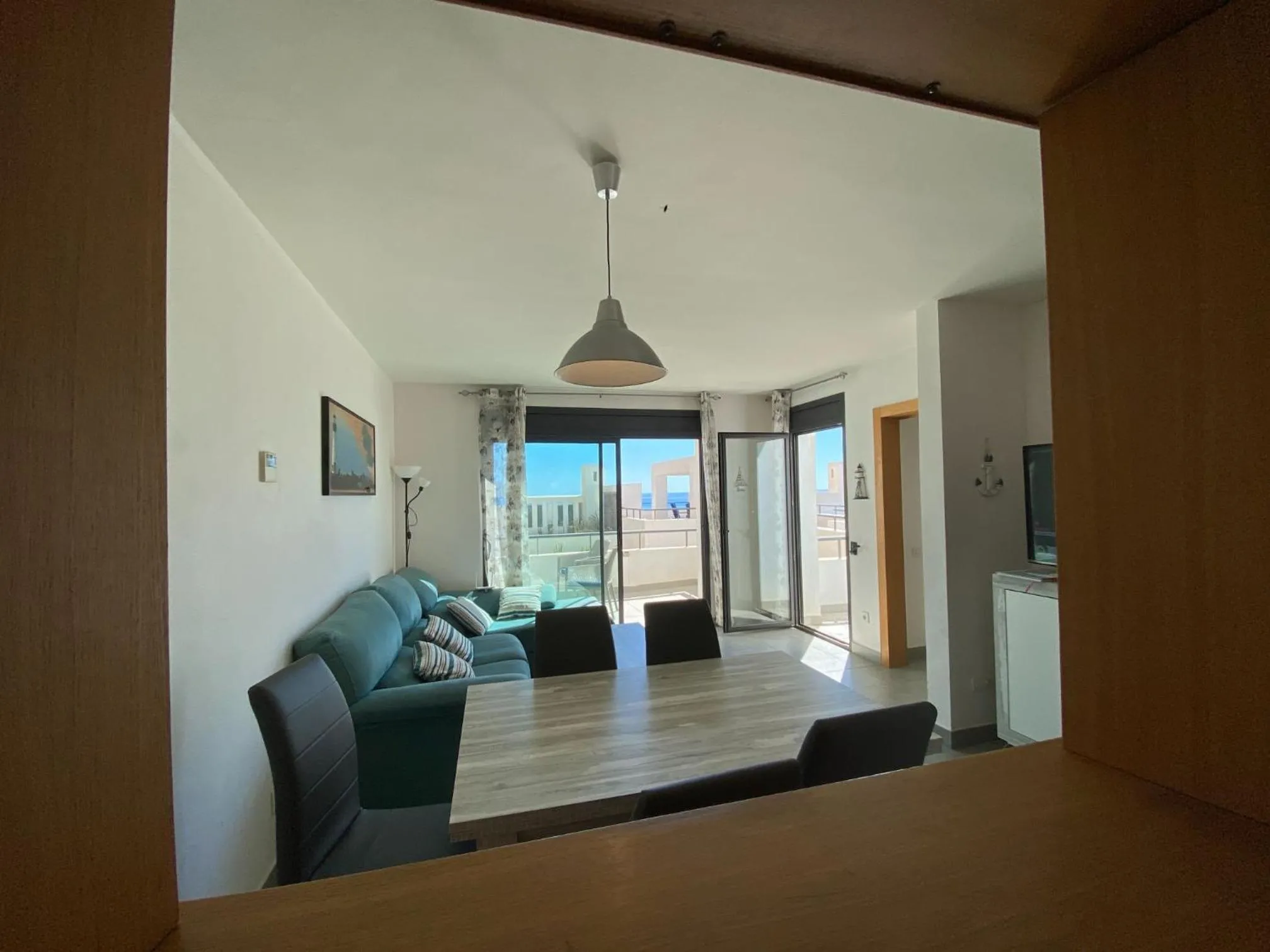Living room in Mojacarholiday