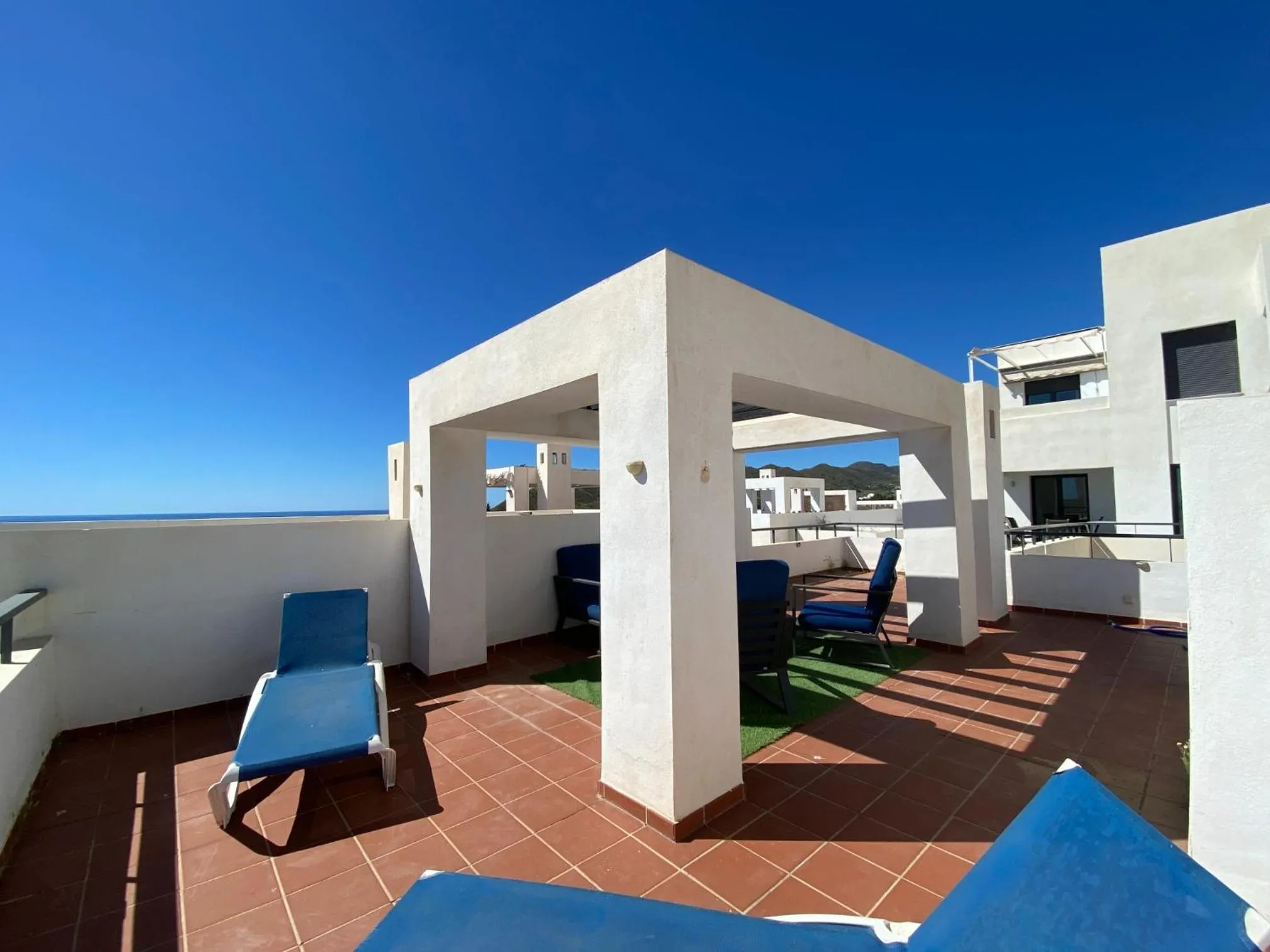 Patio in Mojacarholiday