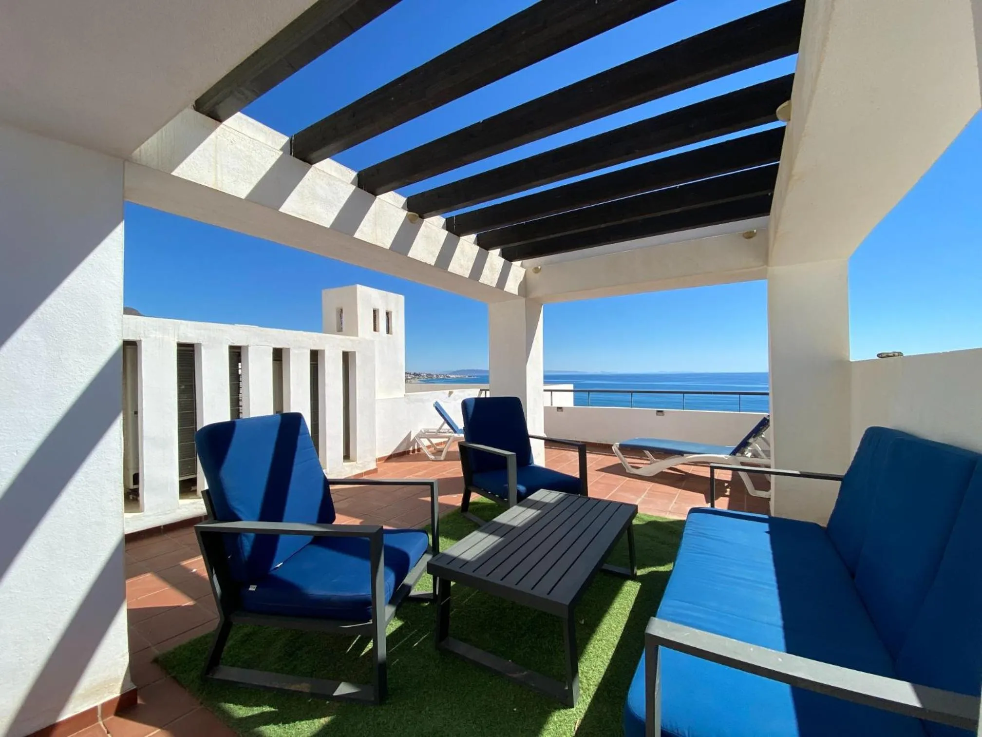 Patio in Mojacarholiday