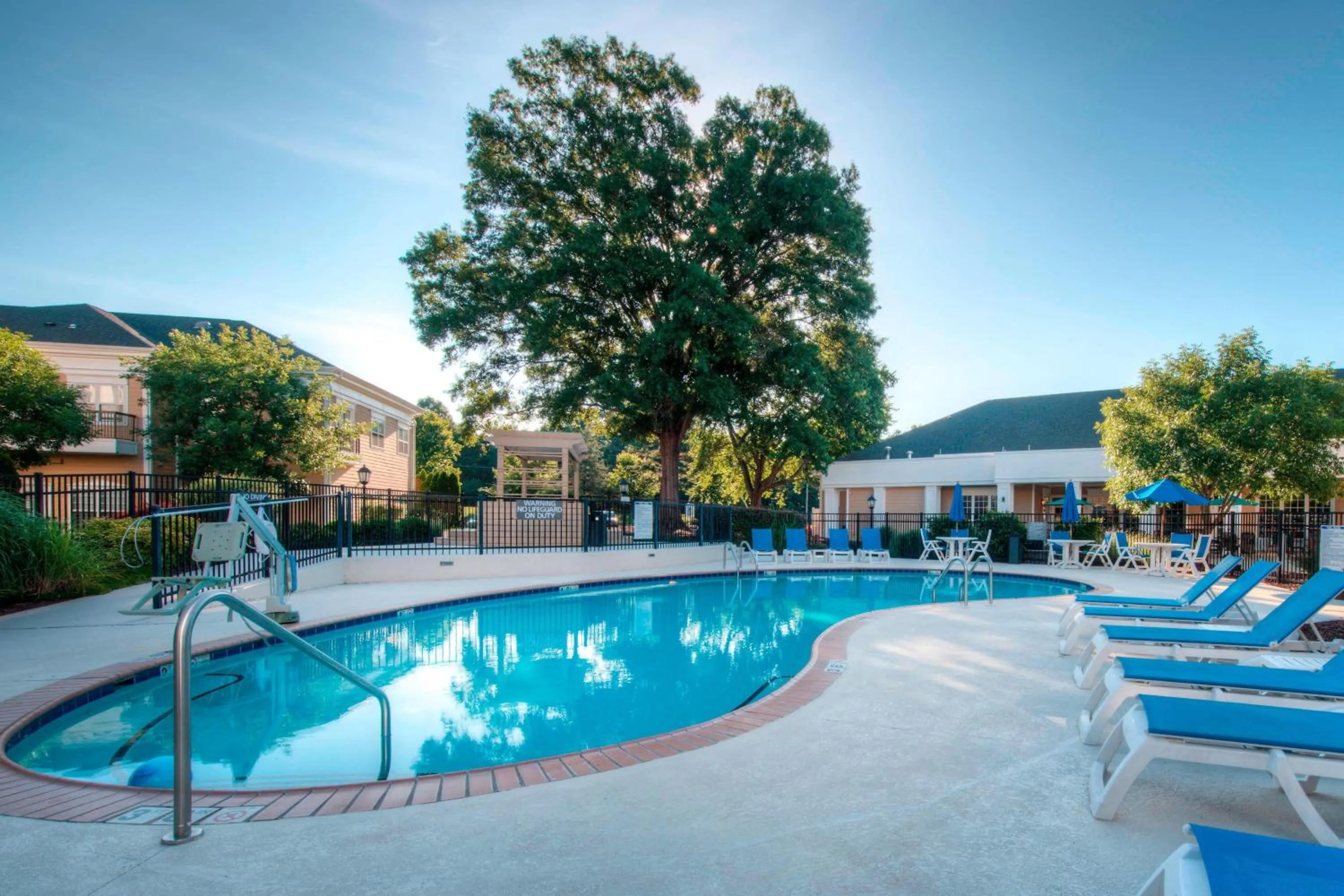 Swimming pool in Residence Inn by Marriott Chapel Hill