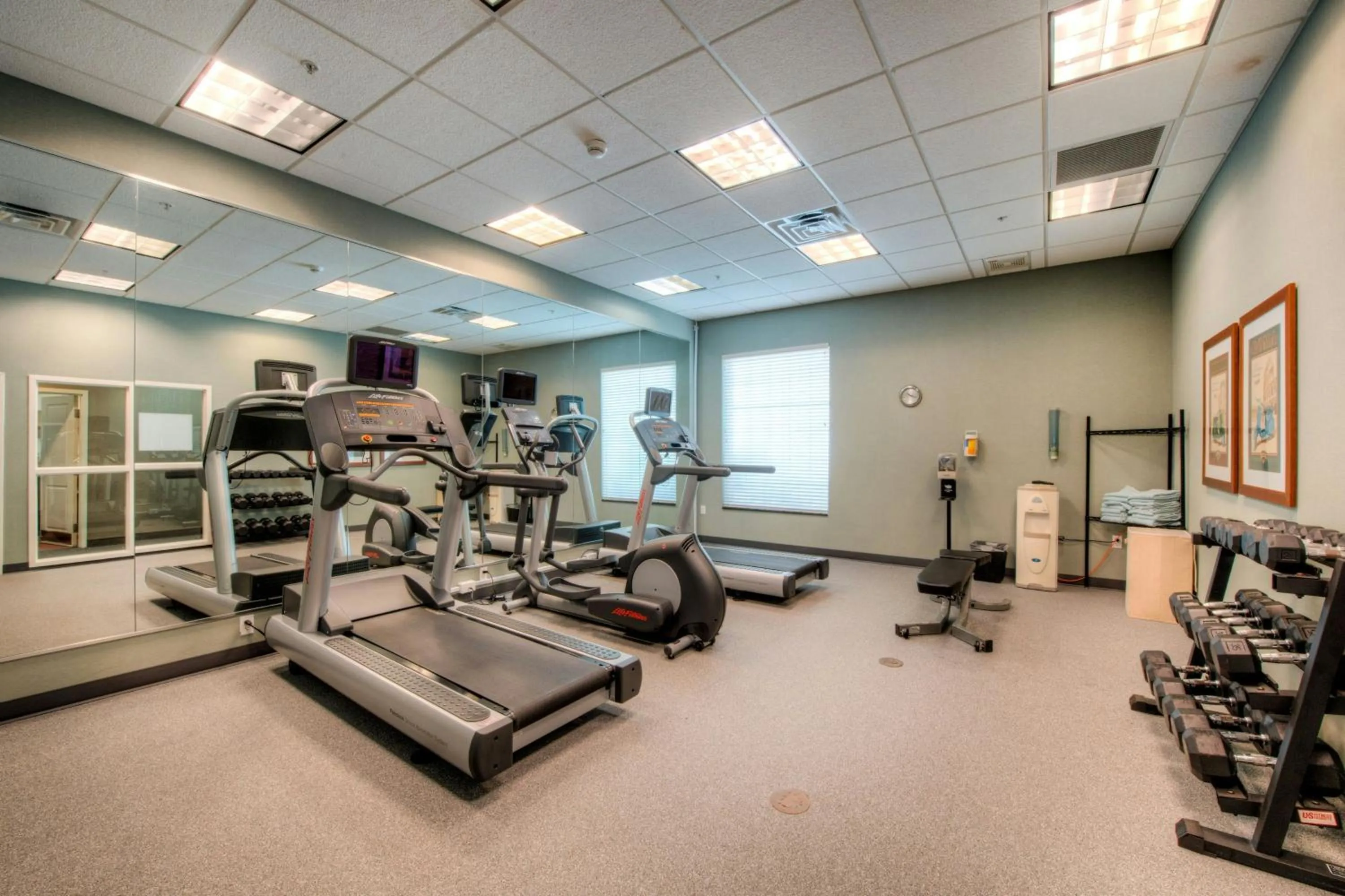 Fitness centre/facilities in Residence Inn by Marriott Chapel Hill