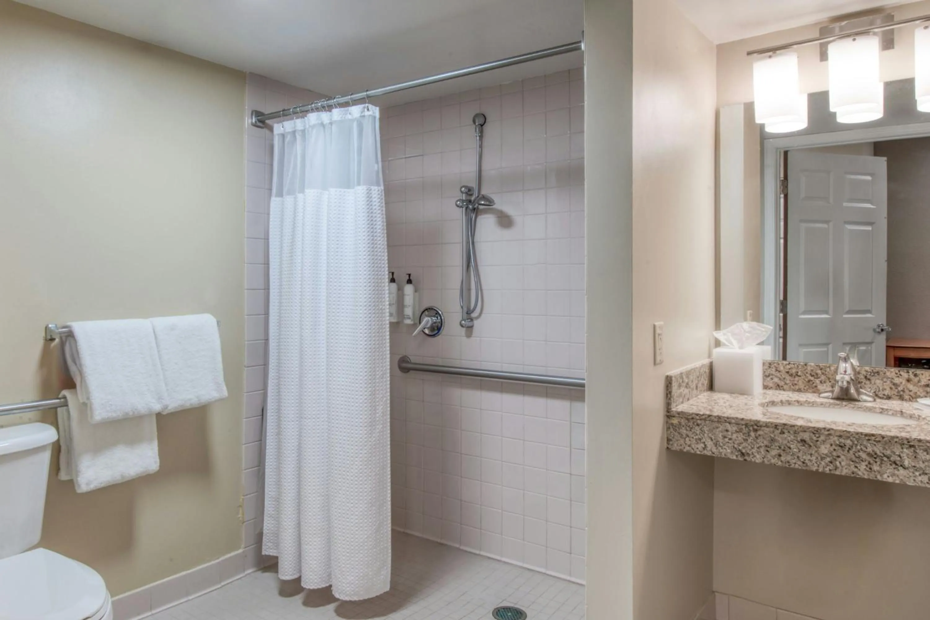 Bathroom in TownePlace Suites Raleigh Cary/Weston Parkway
