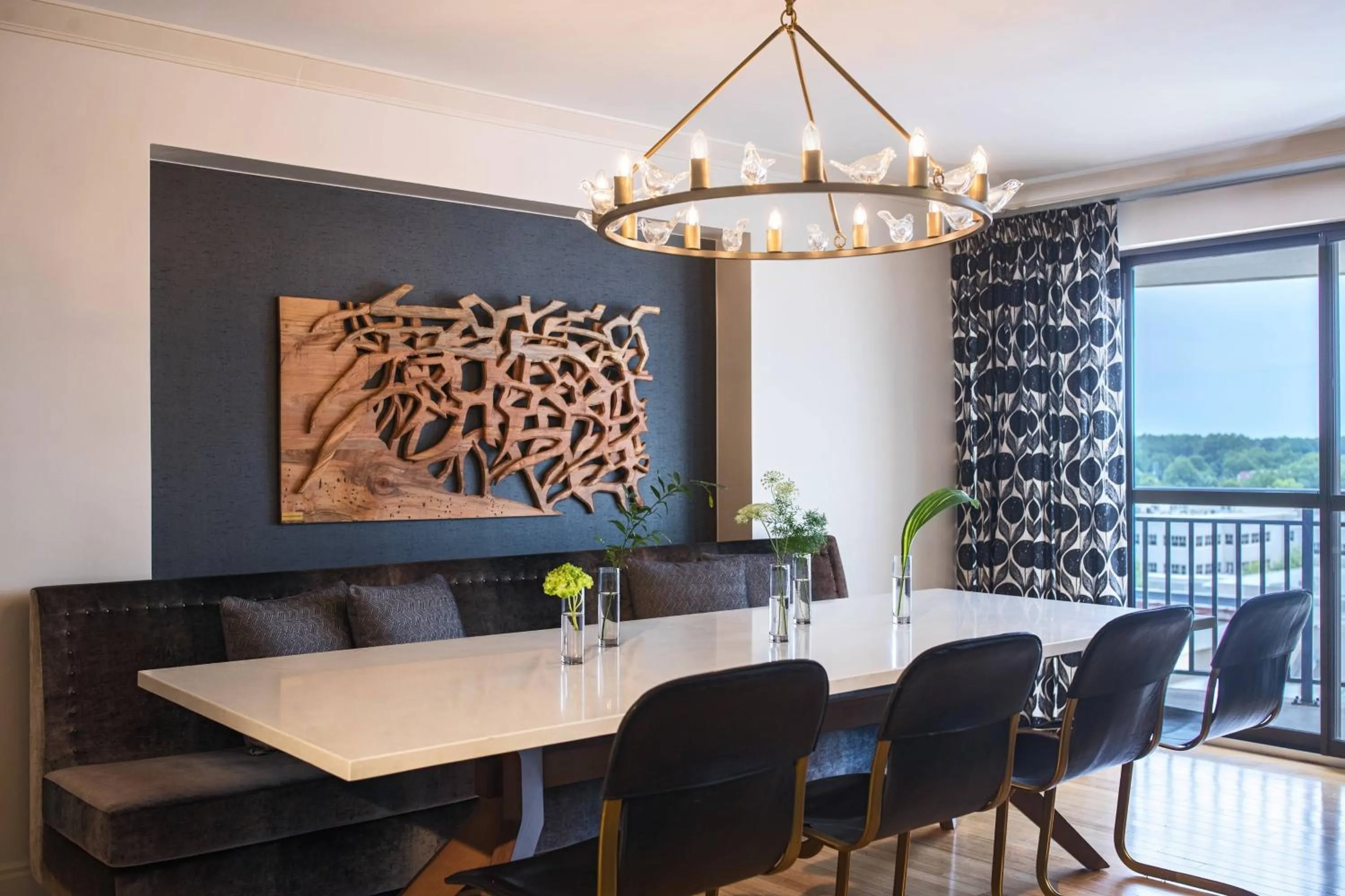 Photo of the whole room in Renaissance Raleigh North Hills Hotel