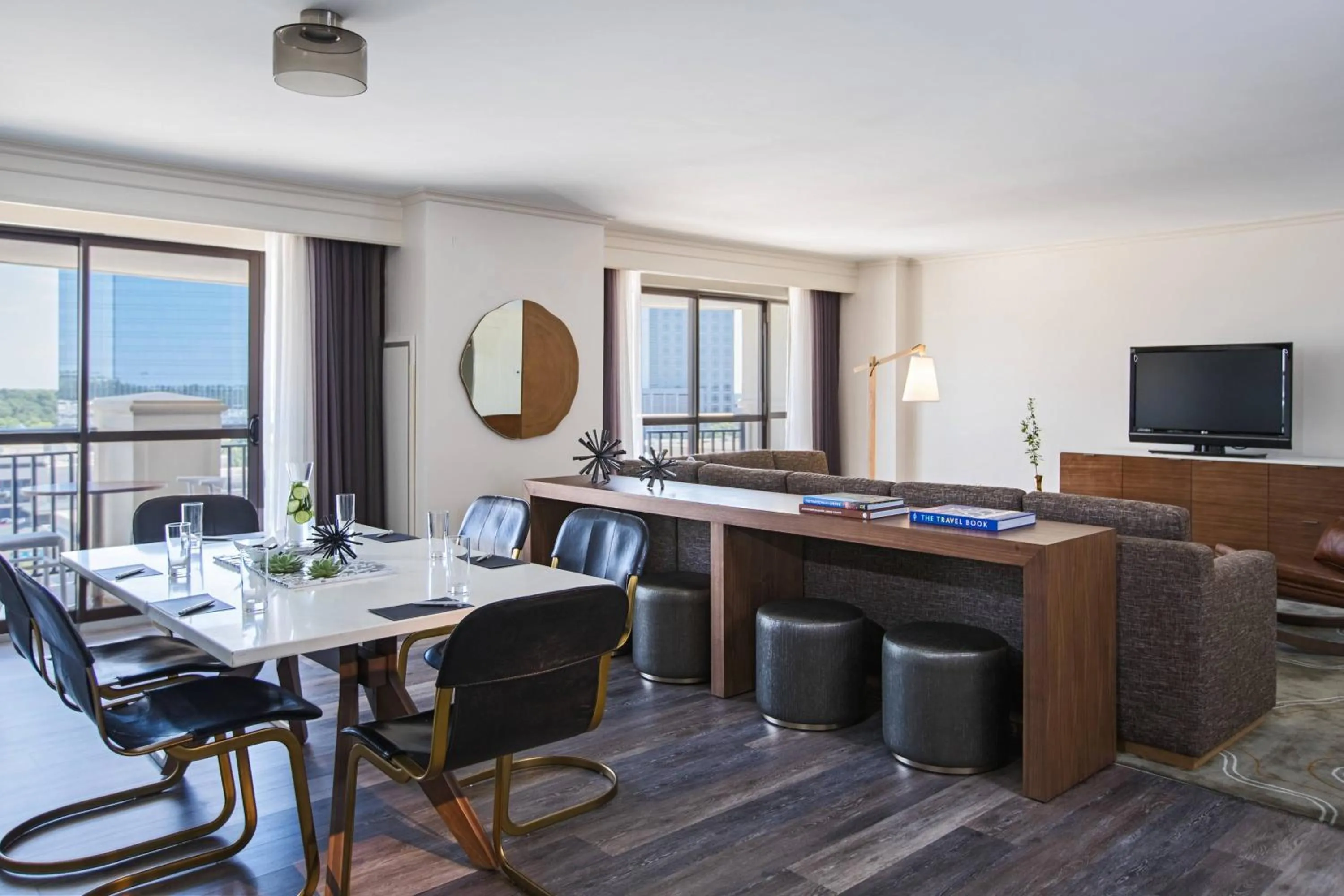 Photo of the whole room in Renaissance Raleigh North Hills Hotel