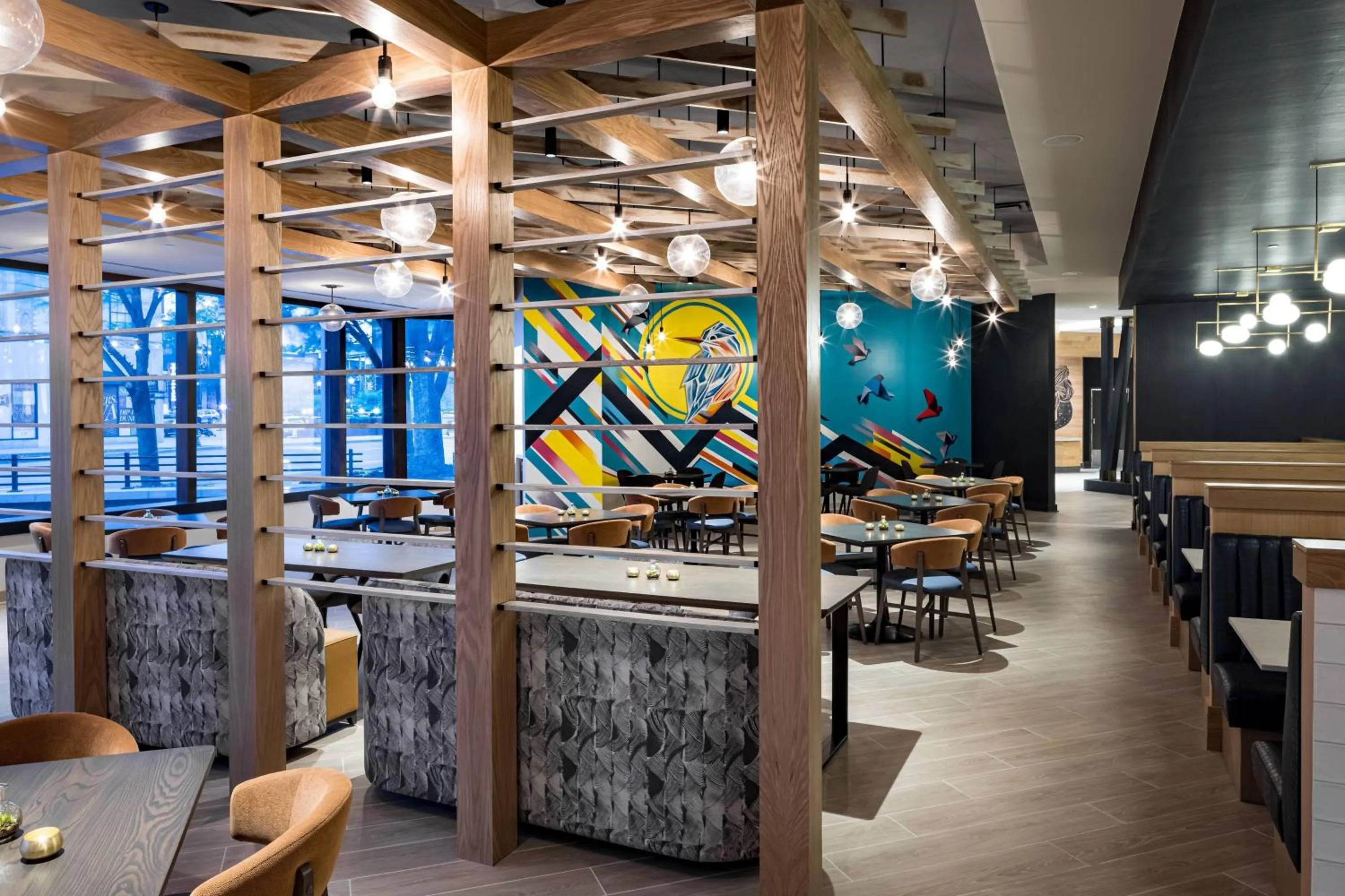 Lounge or bar in Richmond Marriott