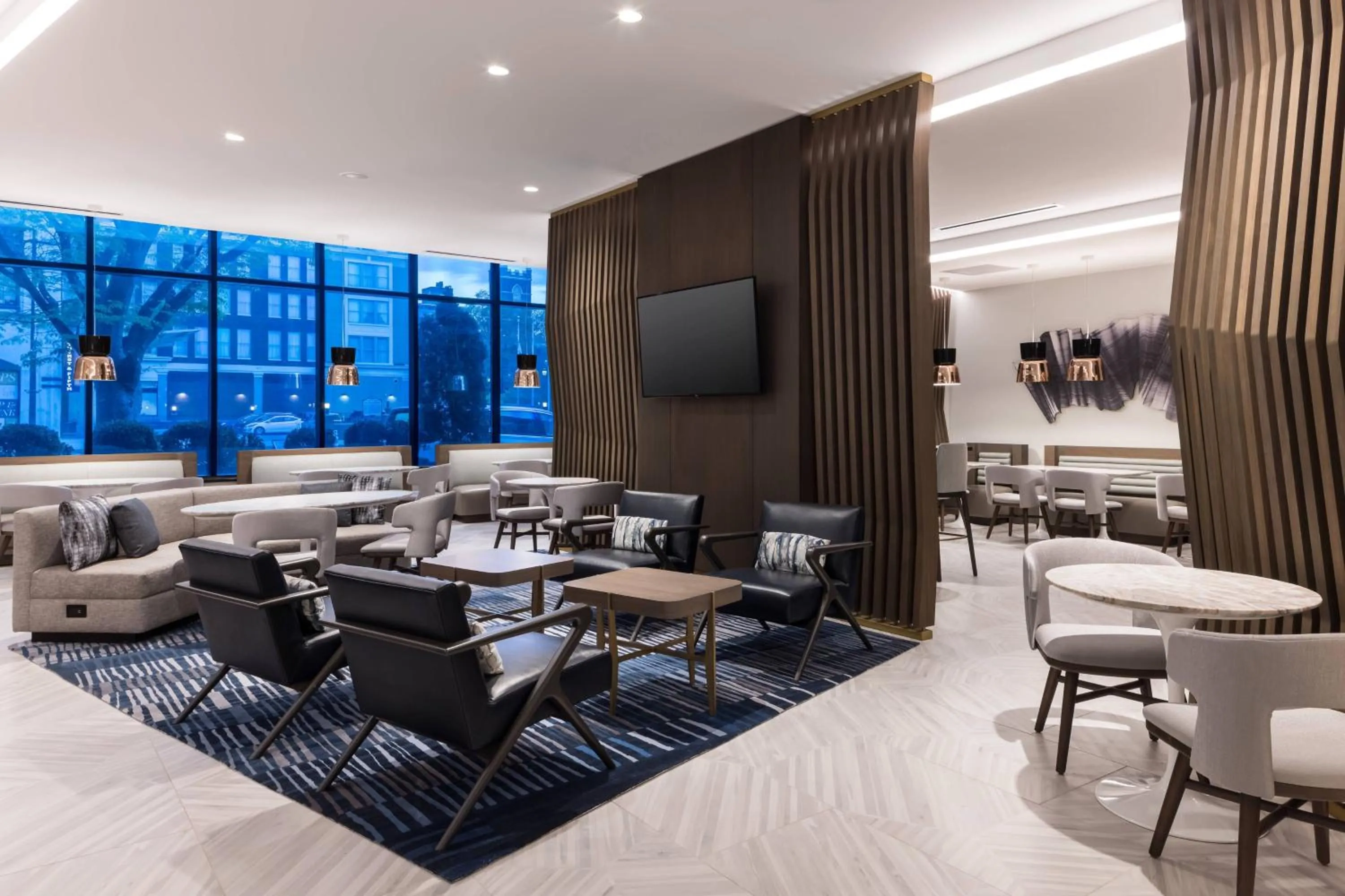 Lounge or bar in Richmond Marriott