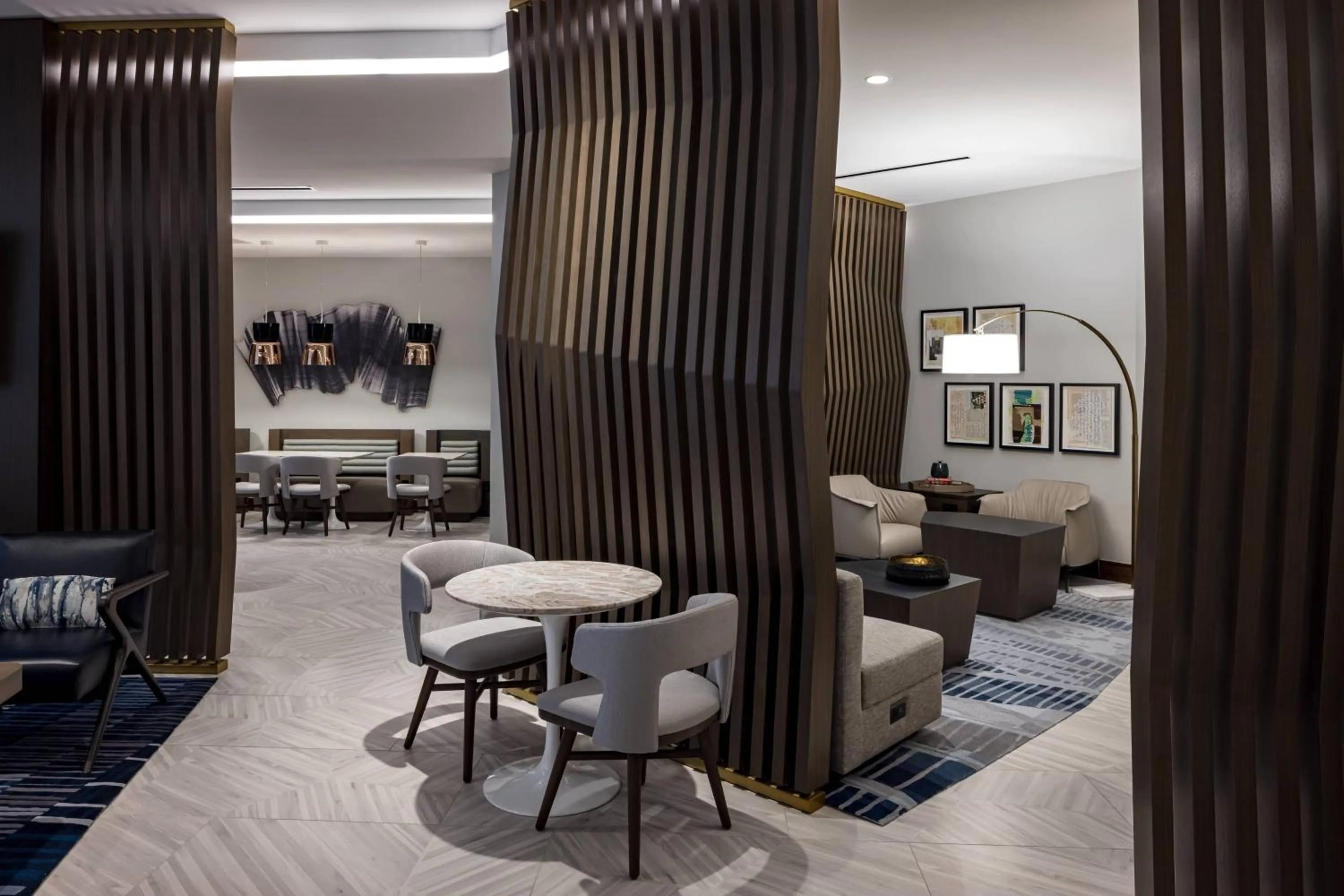 Lounge or bar in Richmond Marriott