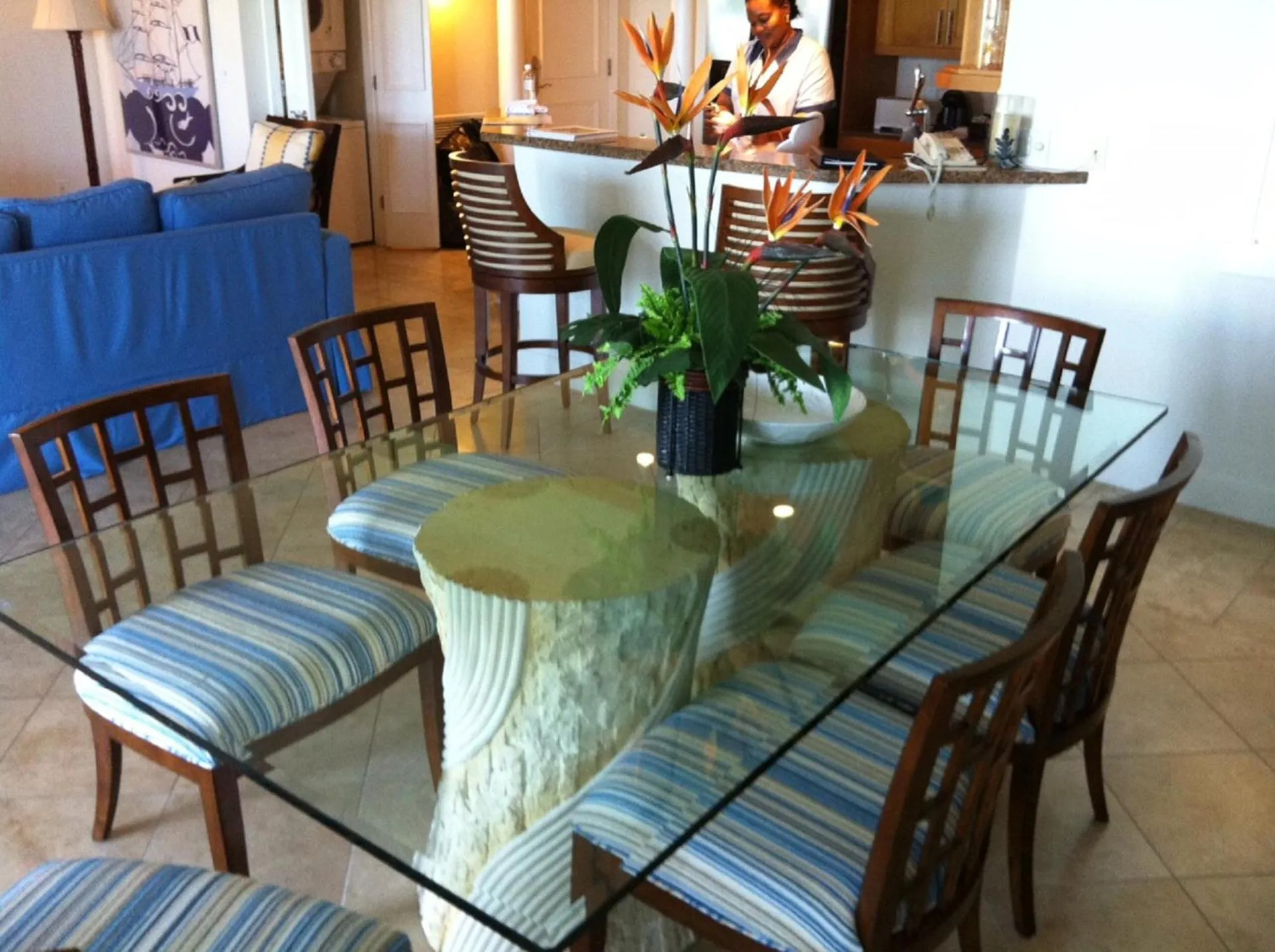 Dining area in Villa Renaissance