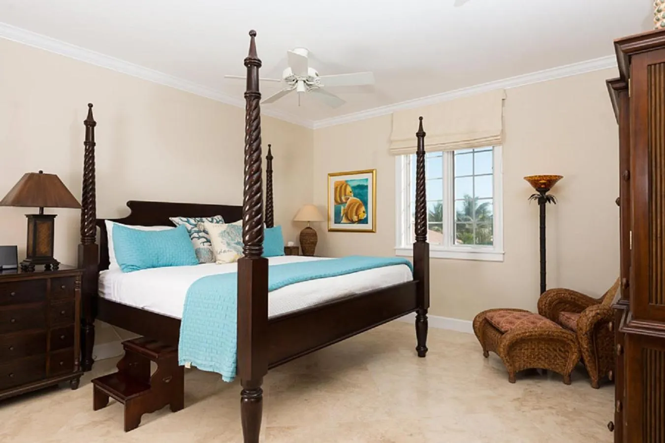 Bed in Villa Renaissance