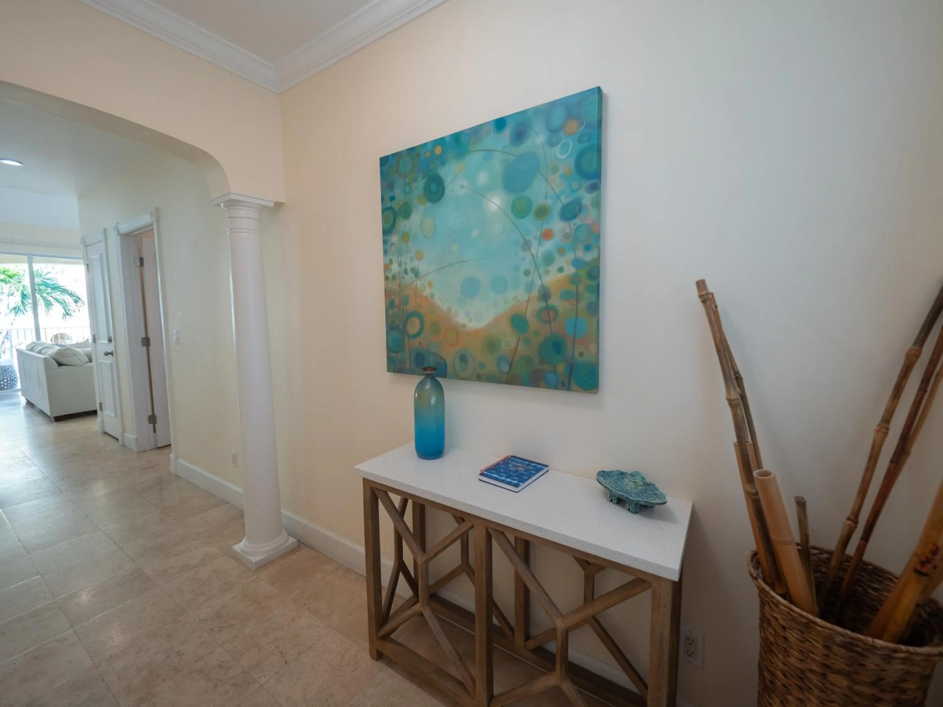 Decorative detail in Villa Renaissance