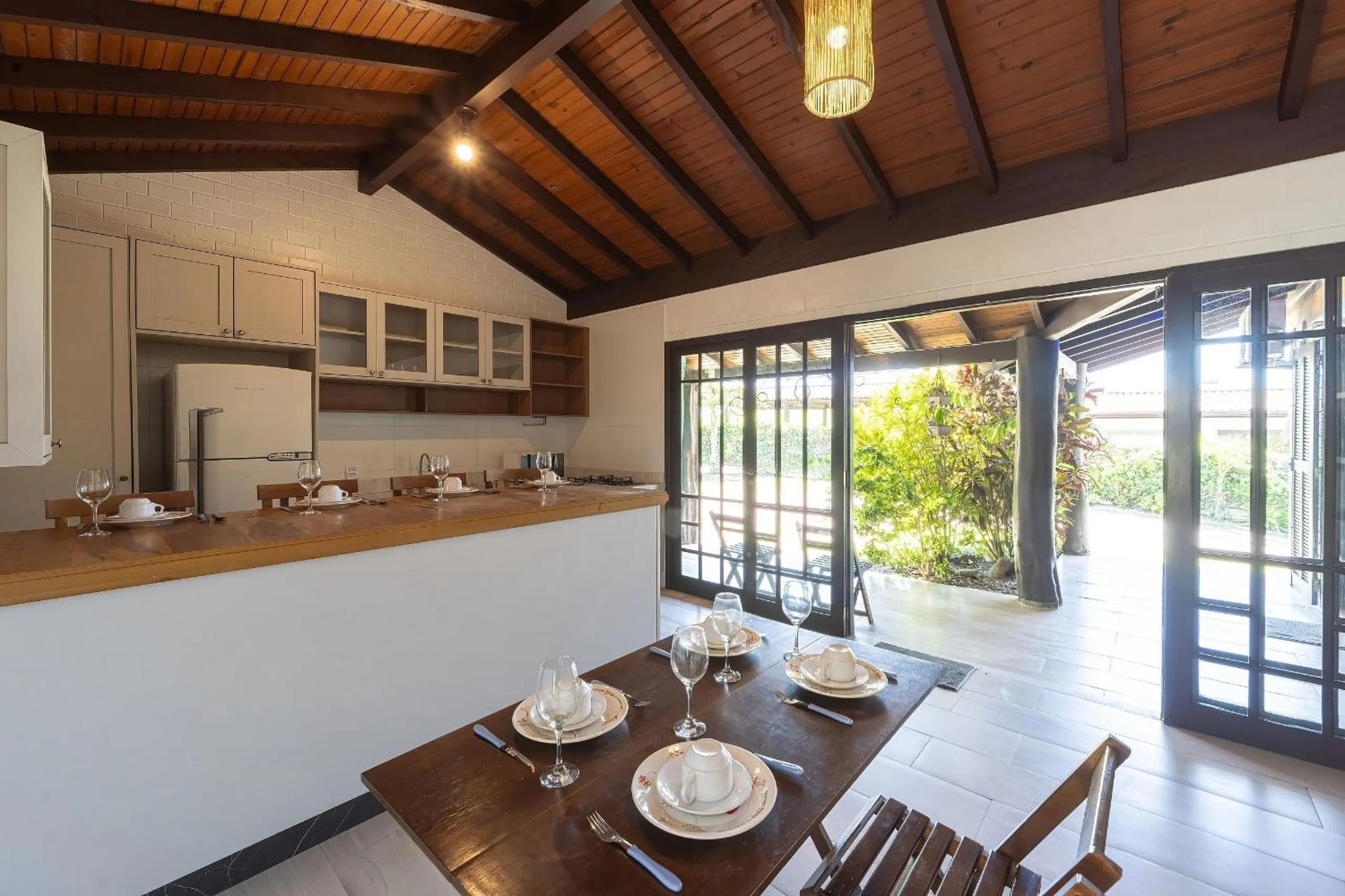 Kitchen or kitchenette in Pousada Hanalie by - Easy Hotéis