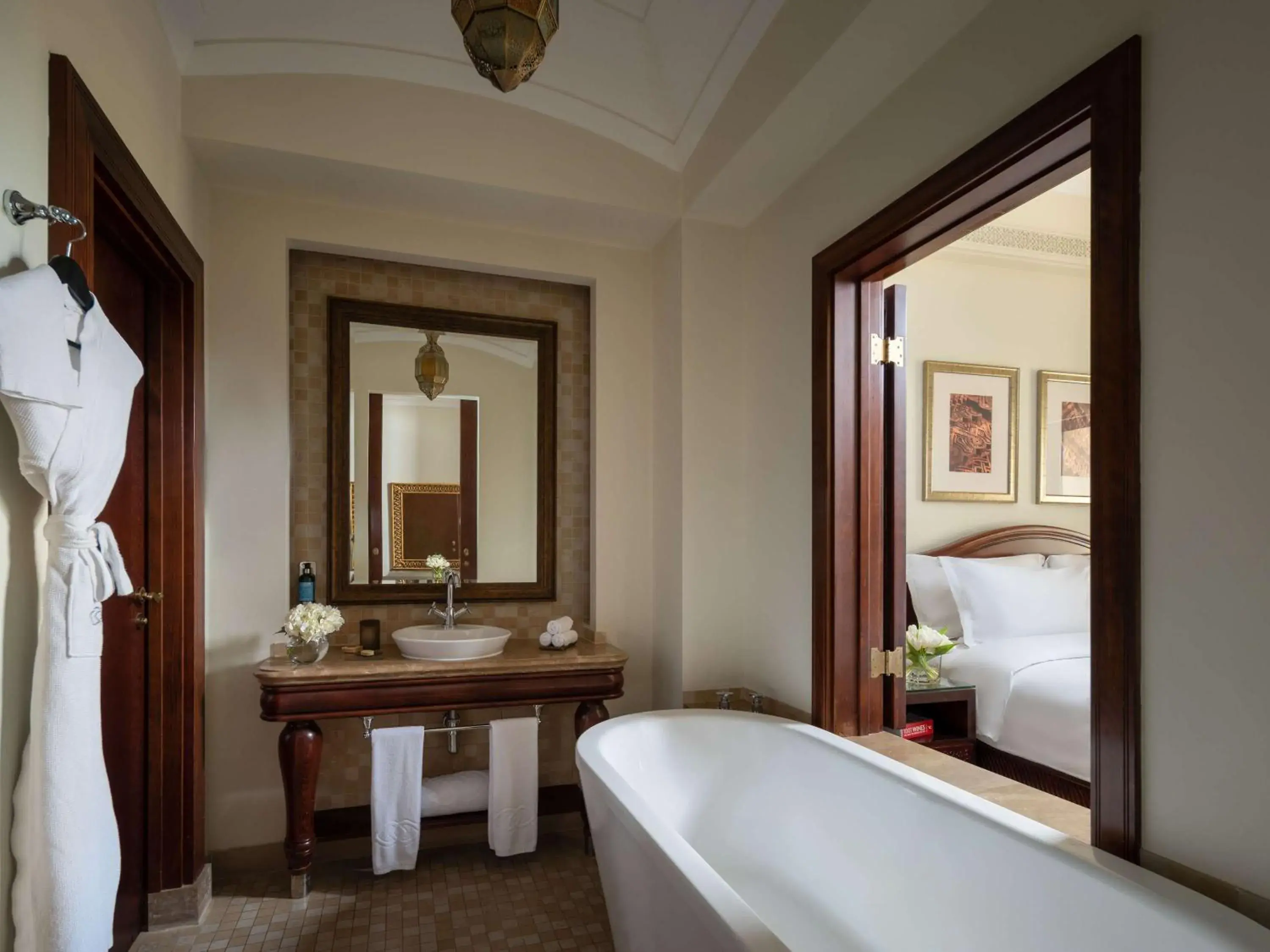 Bathroom in Sofitel Bahrain Zallaq Thalassa Sea & Spa