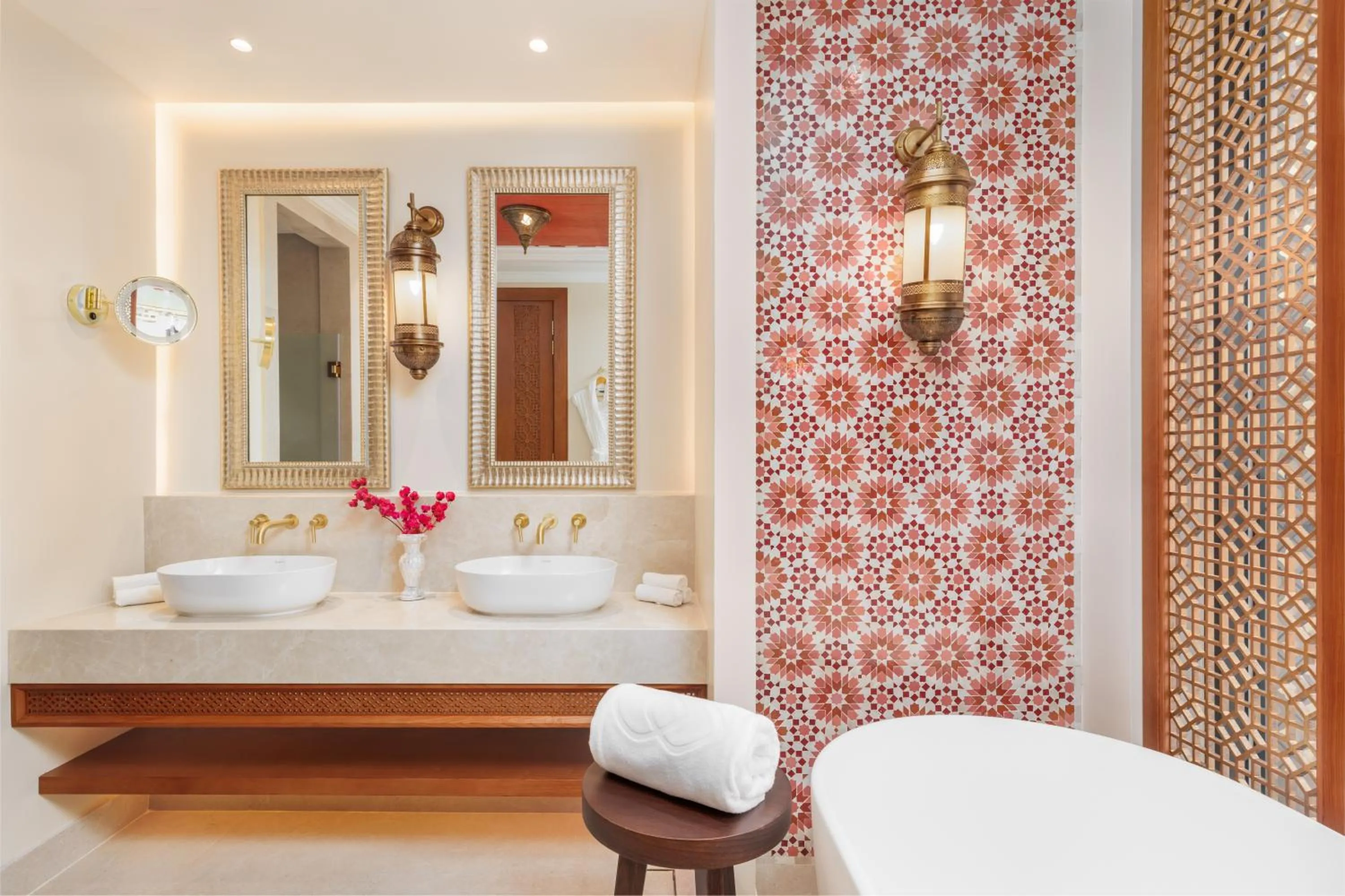 Bathroom in Sofitel Bahrain Zallaq Thalassa Sea & Spa